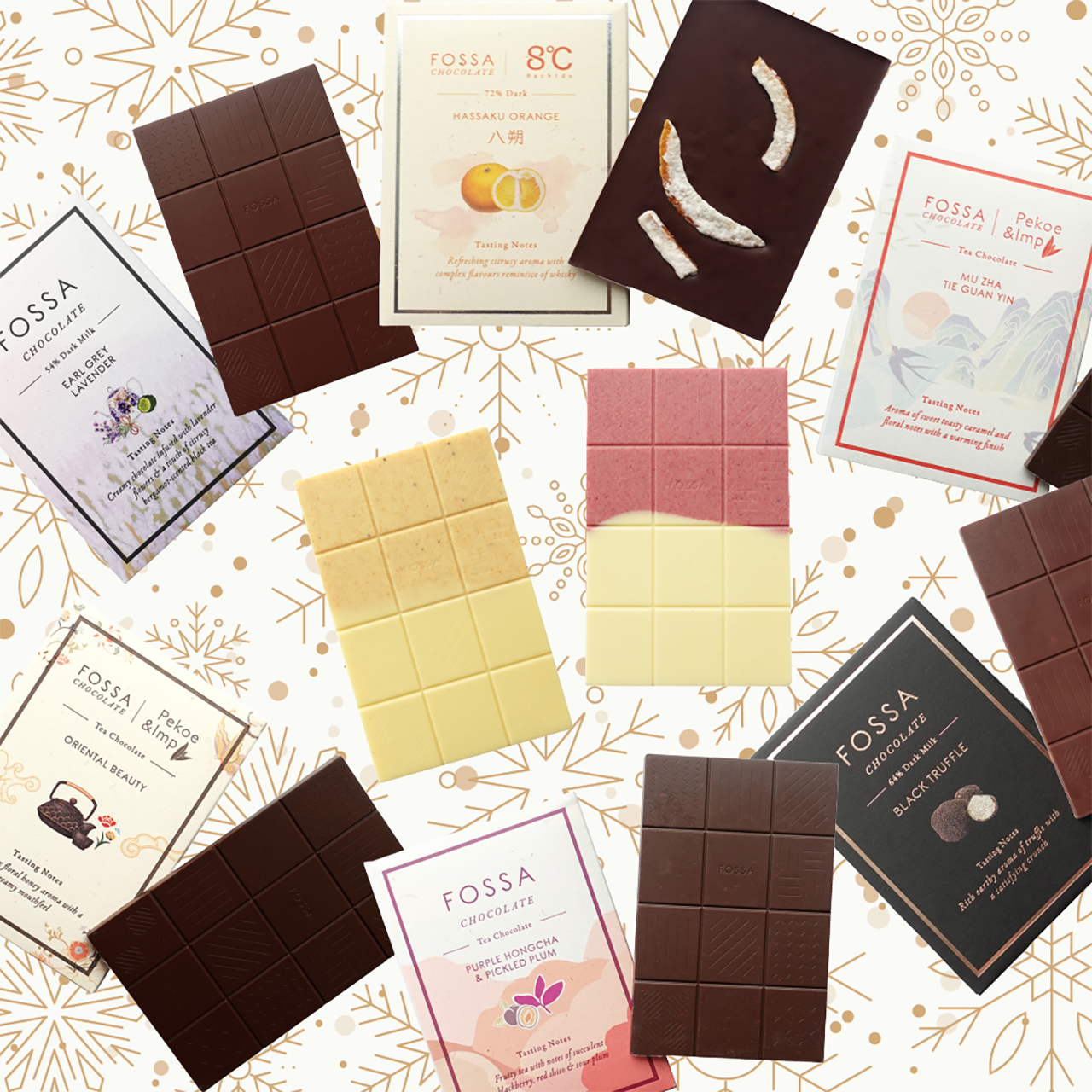 【新商品】今期のフォッサチョコレートも色とりどりの素敵なチョコが大集合♪