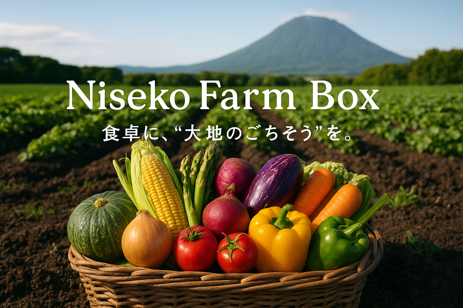 🥕 世界で人気のニセコ野菜
