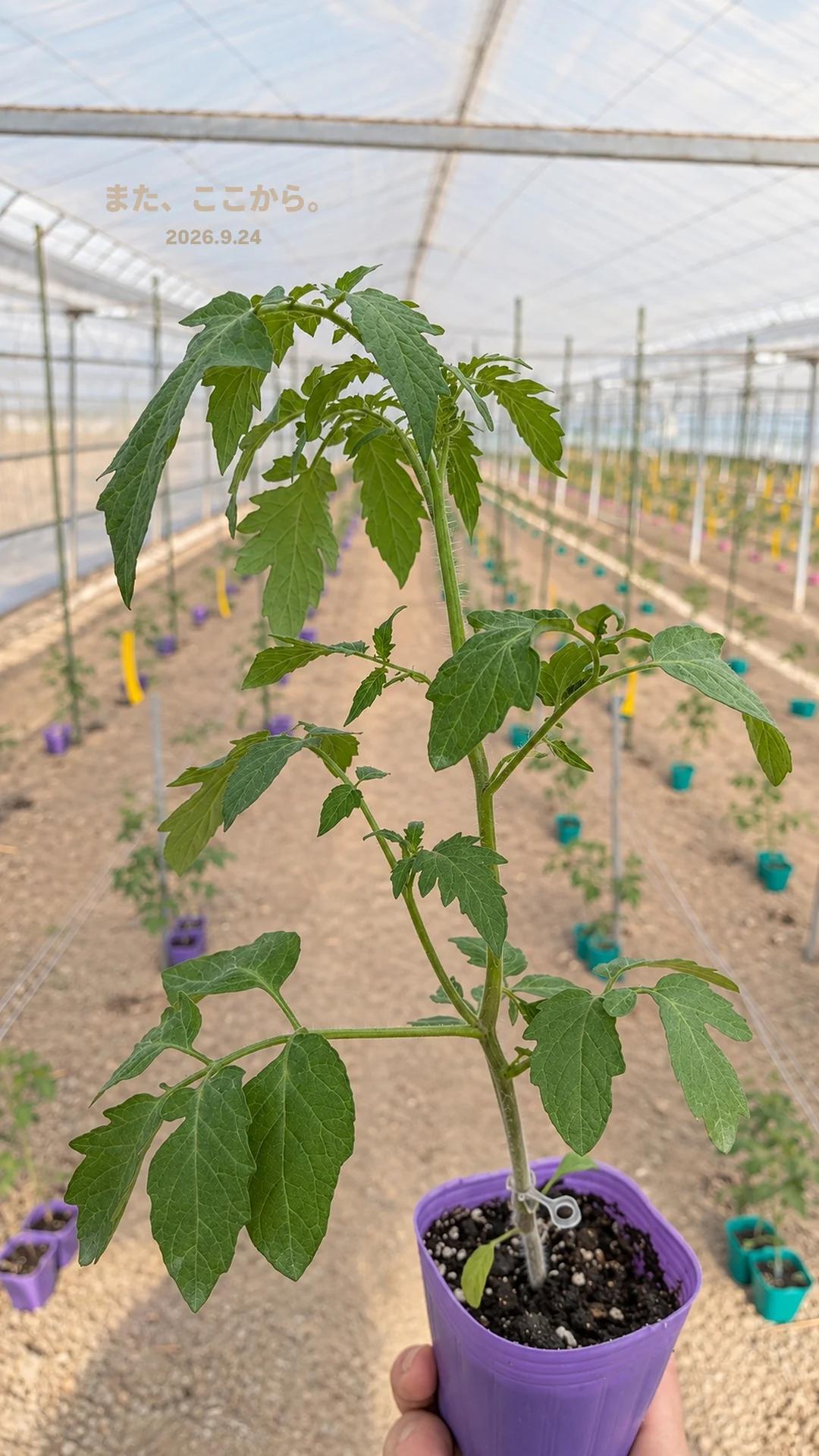 2026年度リコトマト植え付けました🍅