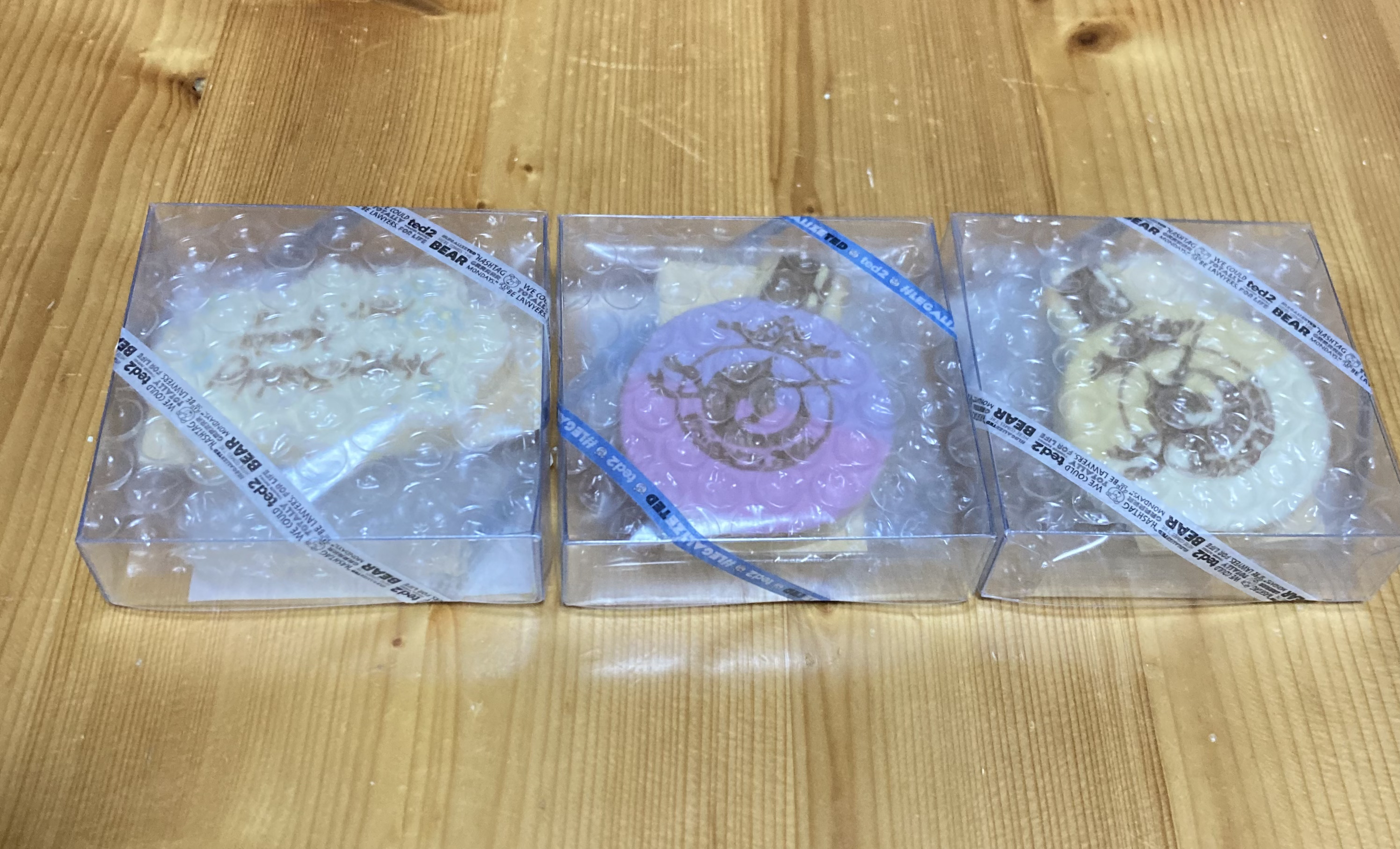 透明プラケース《飾るために用意しましたが本音は早く召し上がって頂きたい》