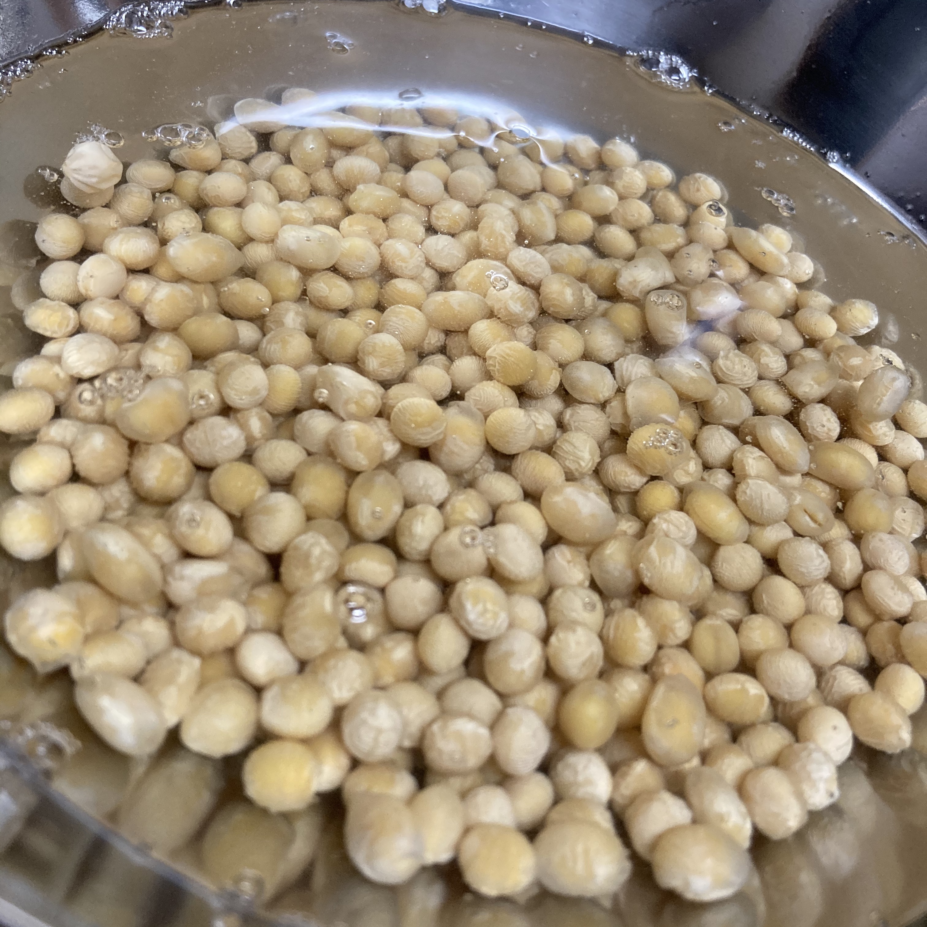 美味しいおからが食べたくて《この前教えてもらったお豆腐作り今日は豆乳とおからまで》