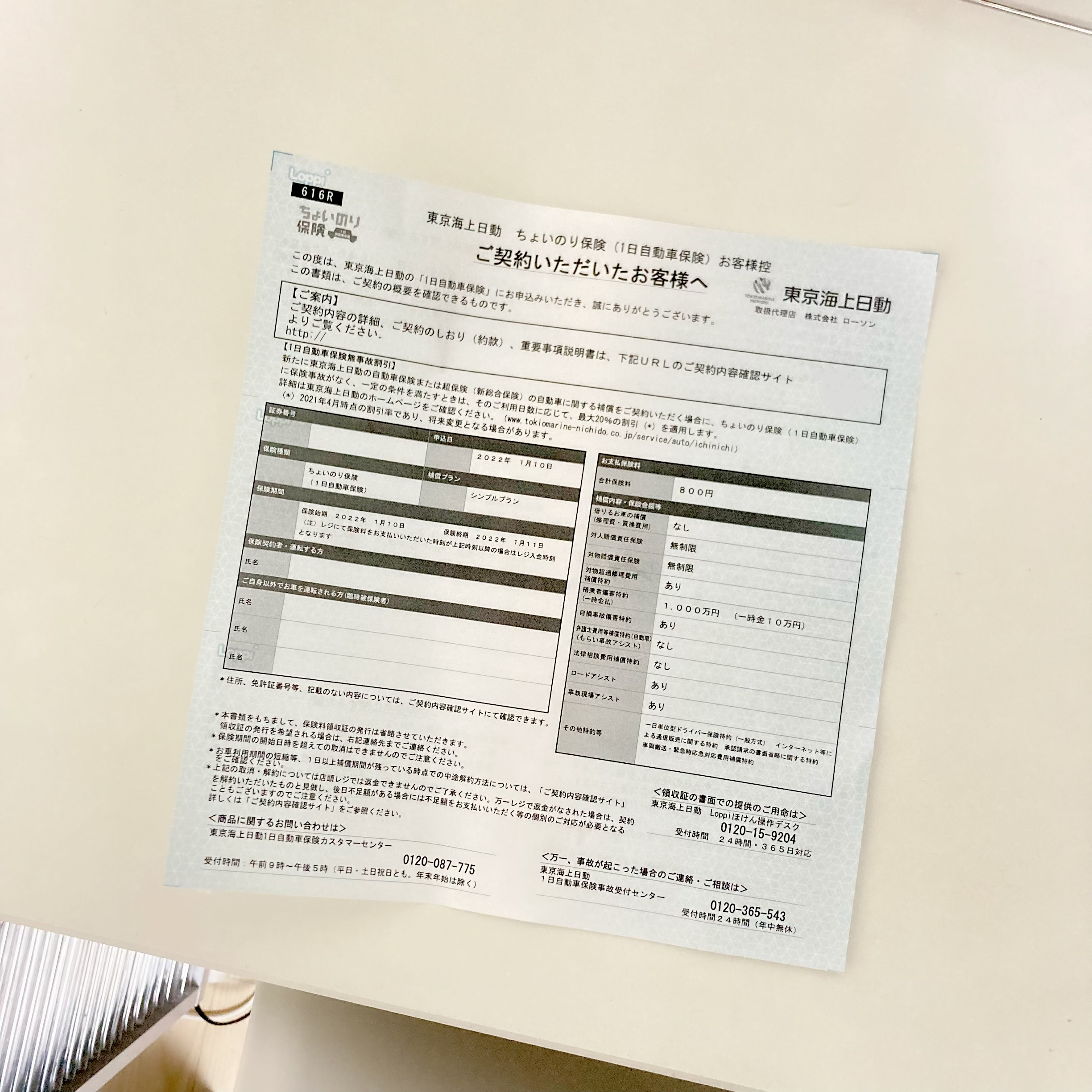 この歳でと初めてってあるのです《1day保険なるものに入ってみた》