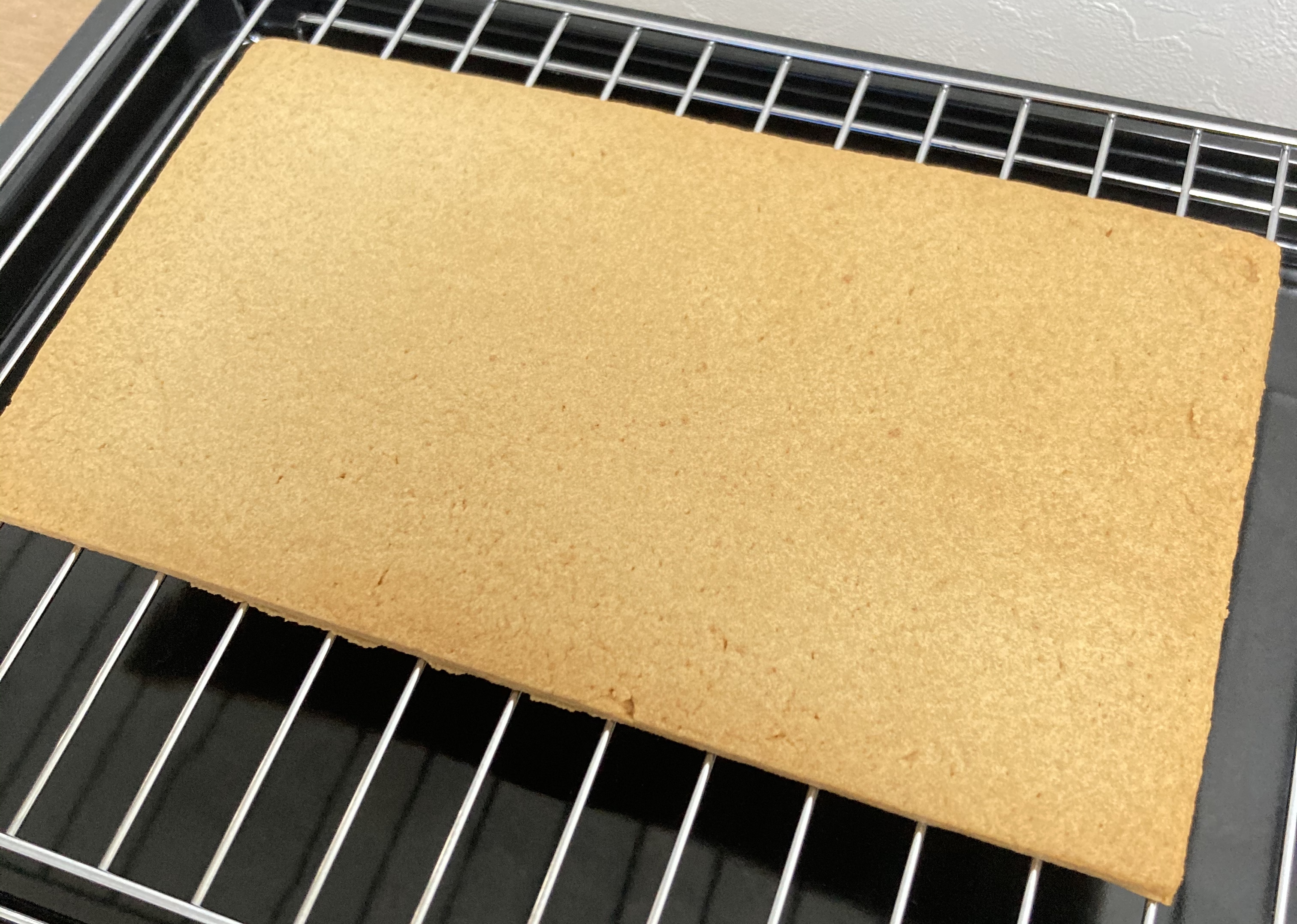 大きなクッキー、その後。。。《先ずは向かって左半分》