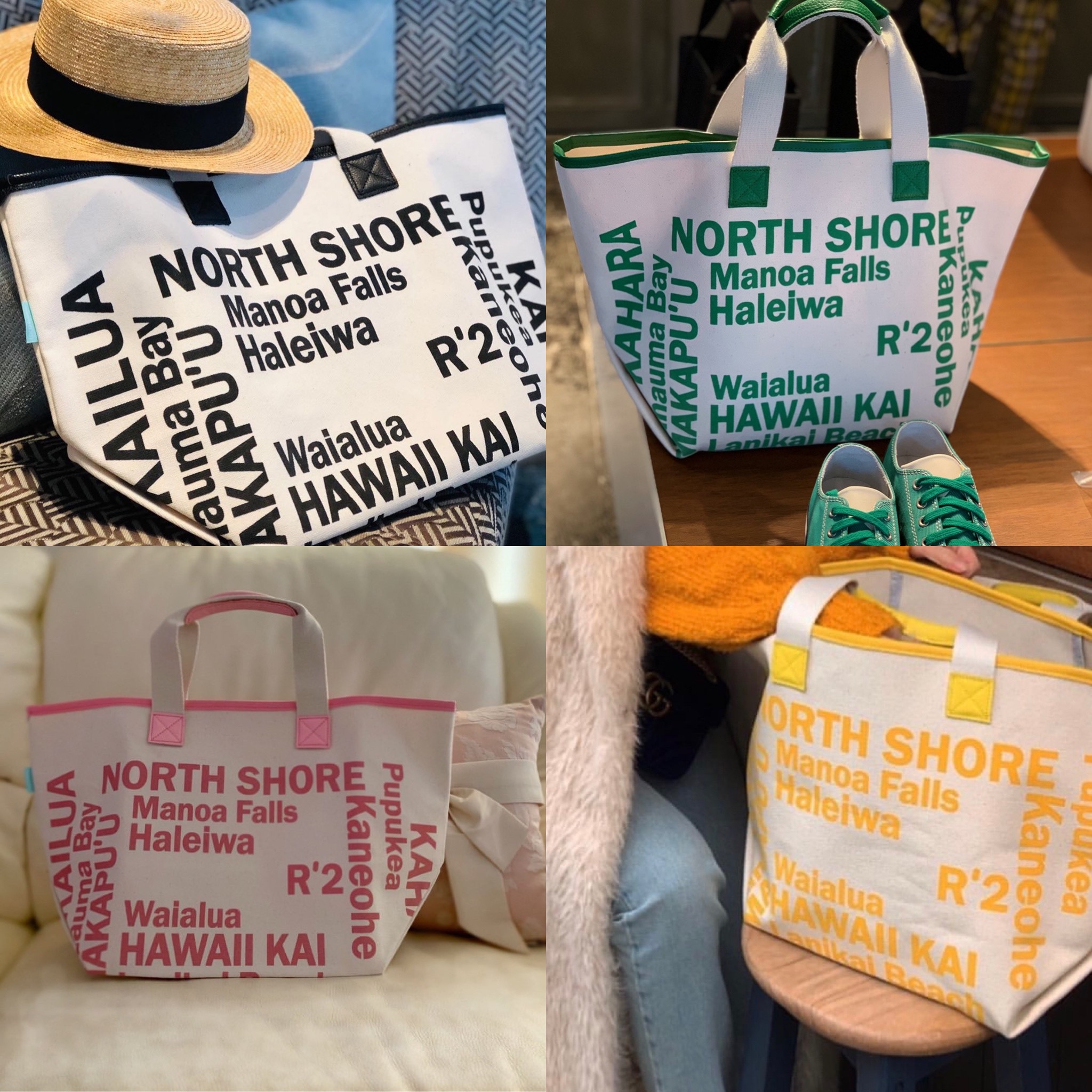 ハワイのホットスポットのプリント