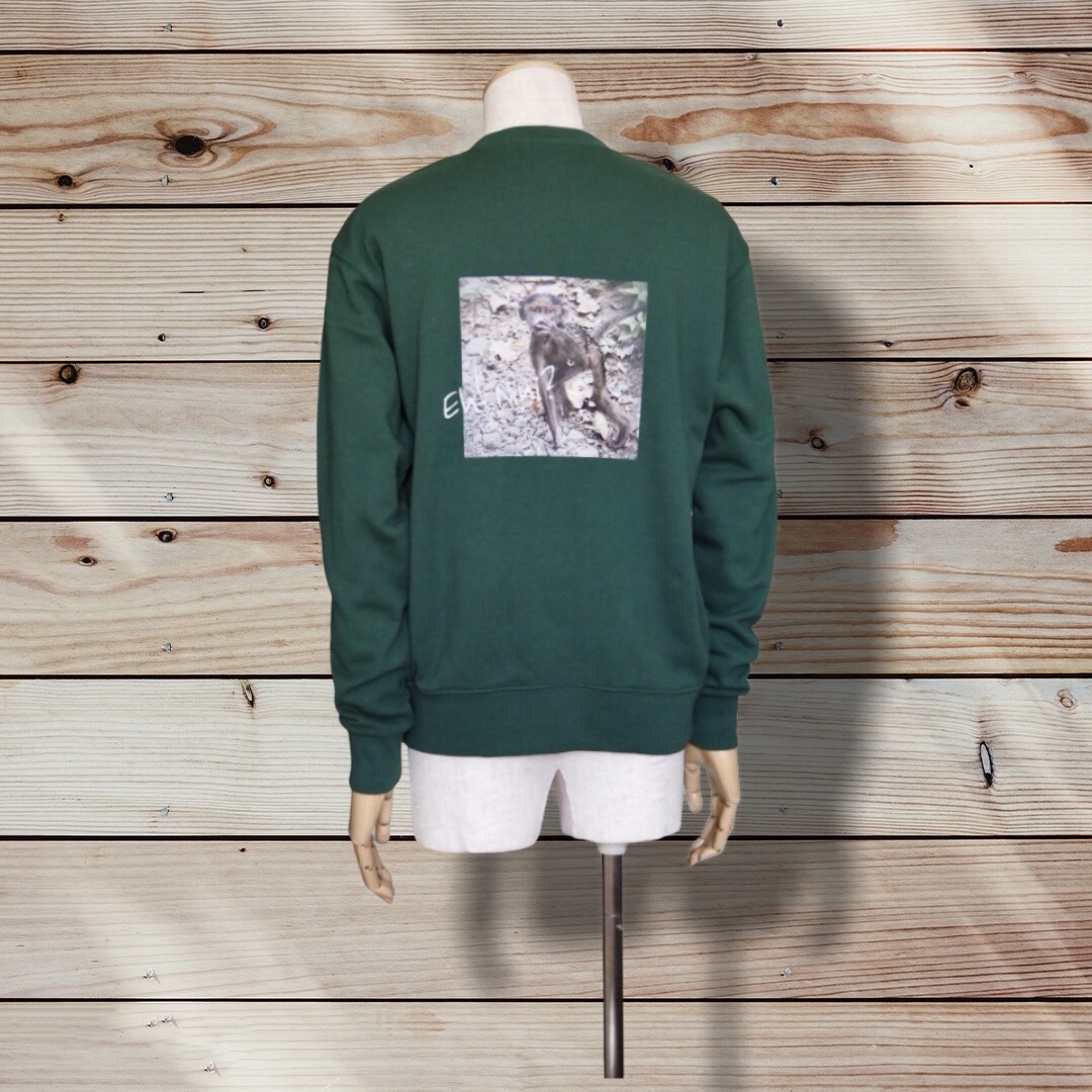 Printstar 9.7oz スタンダード トレーナー　アイビーグリーン　Olive Baboon