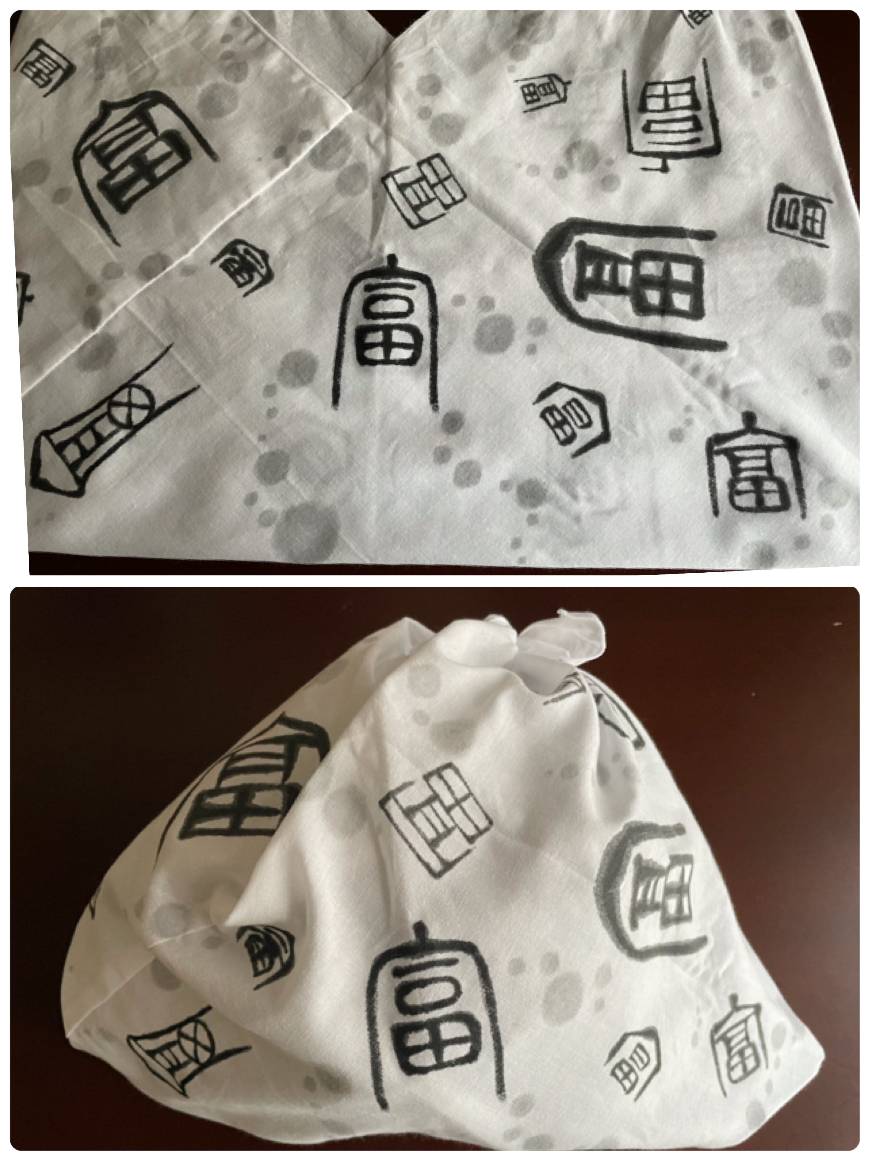 手作りエコバッグ