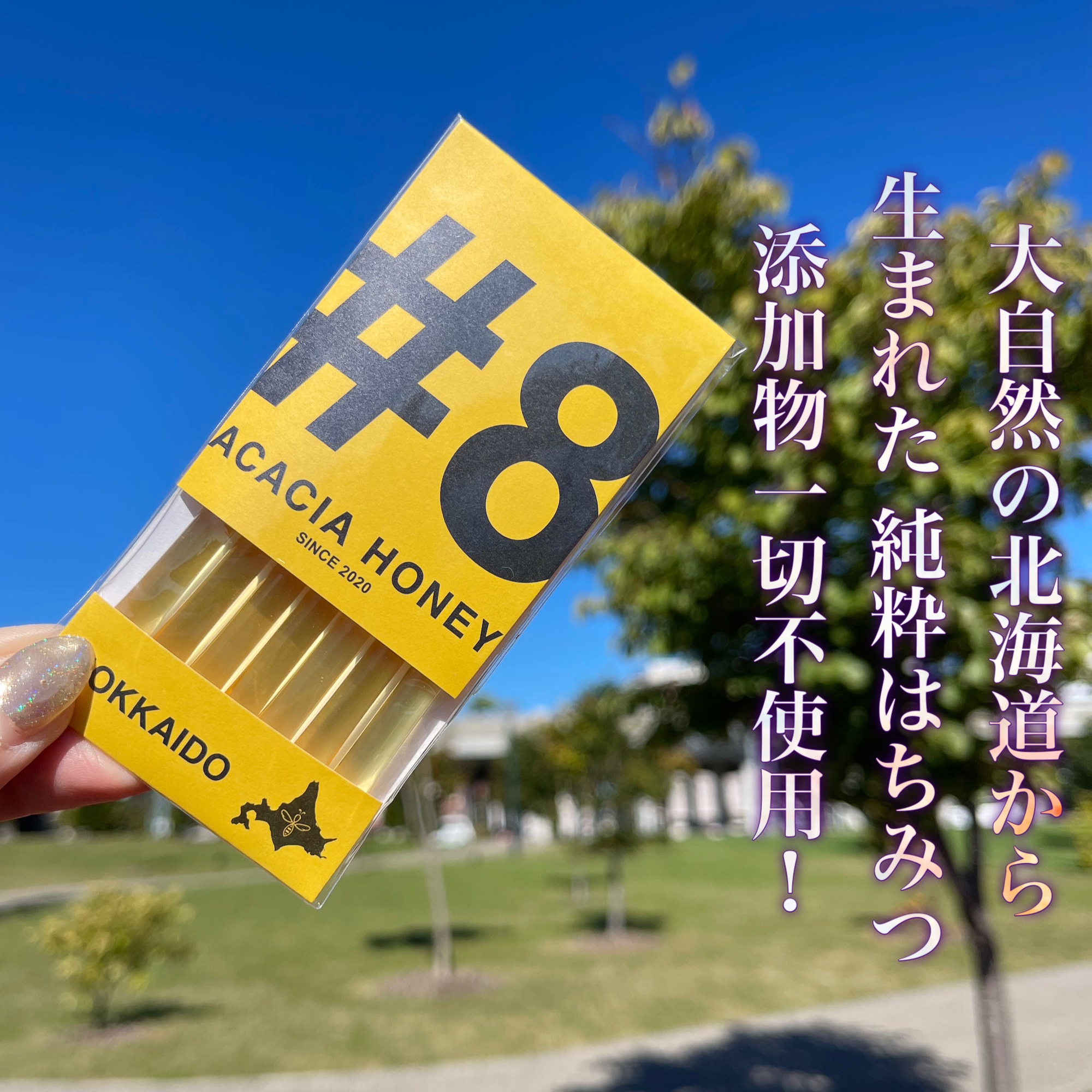 \ 大自然の北海道から生まれた /