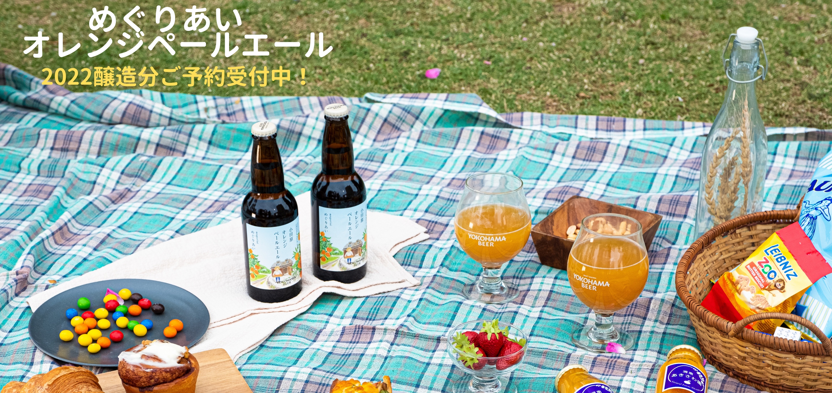 〜めぐりあい〜 小田原オレンジペールエール2022年醸造分が仕上がりました！