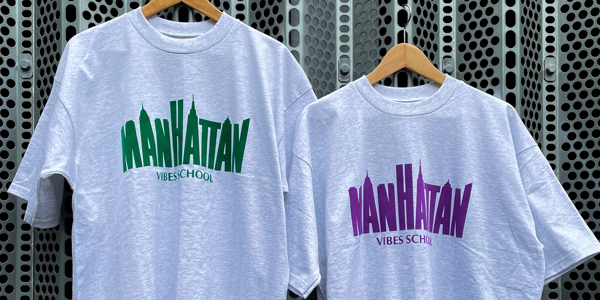 5/22 13:00～販売開始！MANHATTAN VIBES SCHOOL T-SHIRT