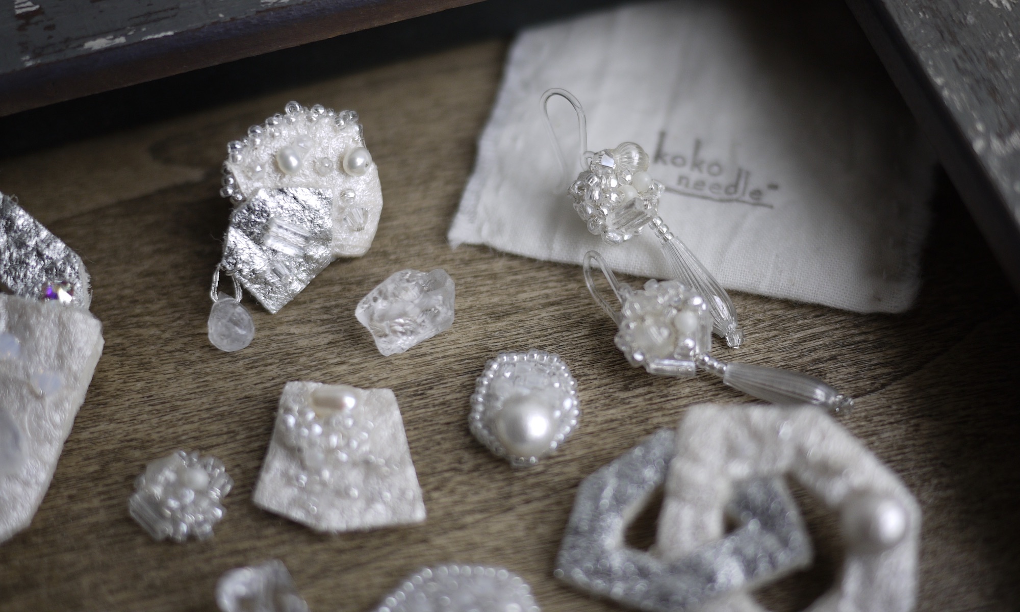 Polar Collection × オートクチュール刺繍　〜 vol.2 Pearl color〜