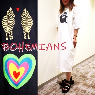 Bohemians(ボヘミアンズ) Tシャツワンピース