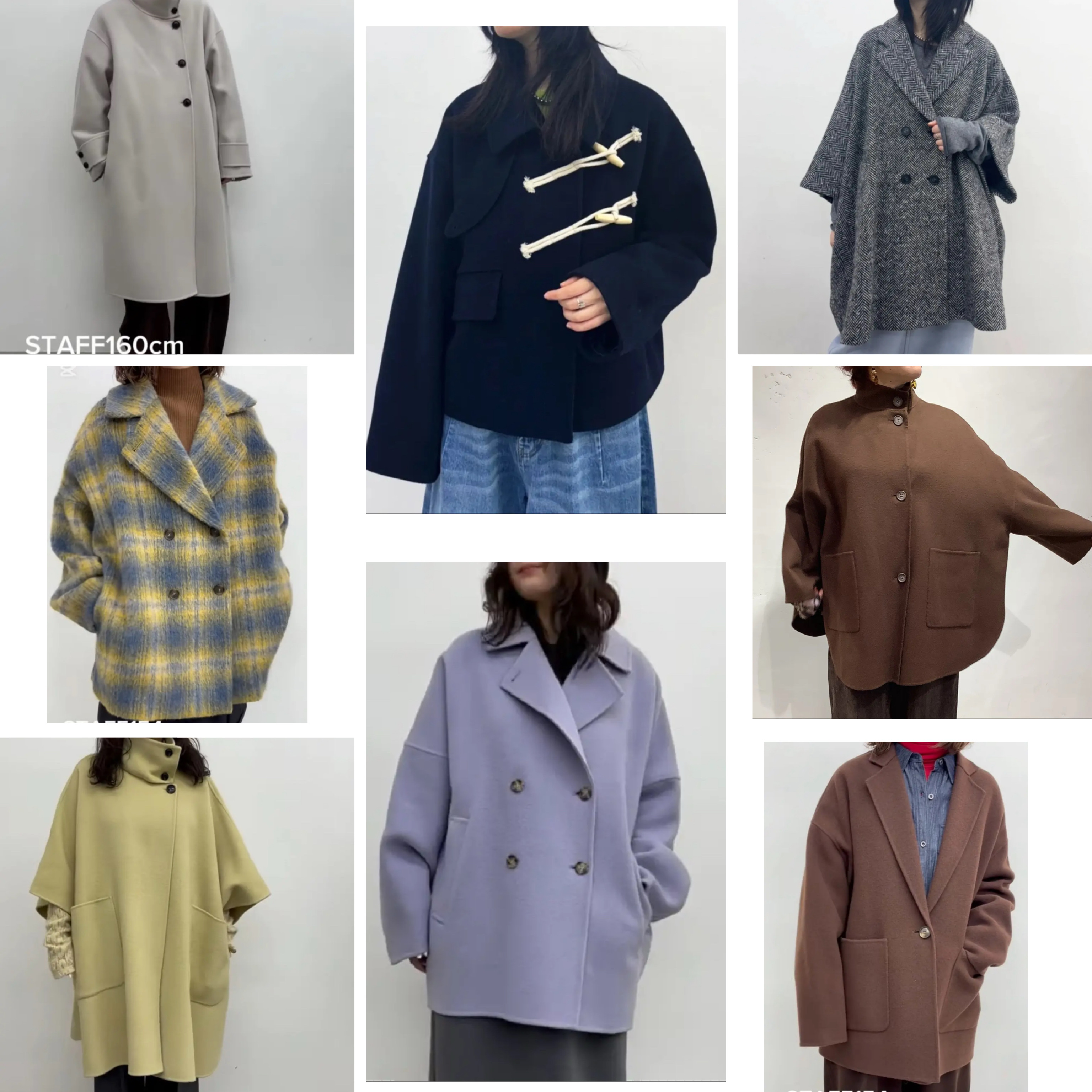 ★CLOCHE/CYNICAL おすすめウールコート特集★