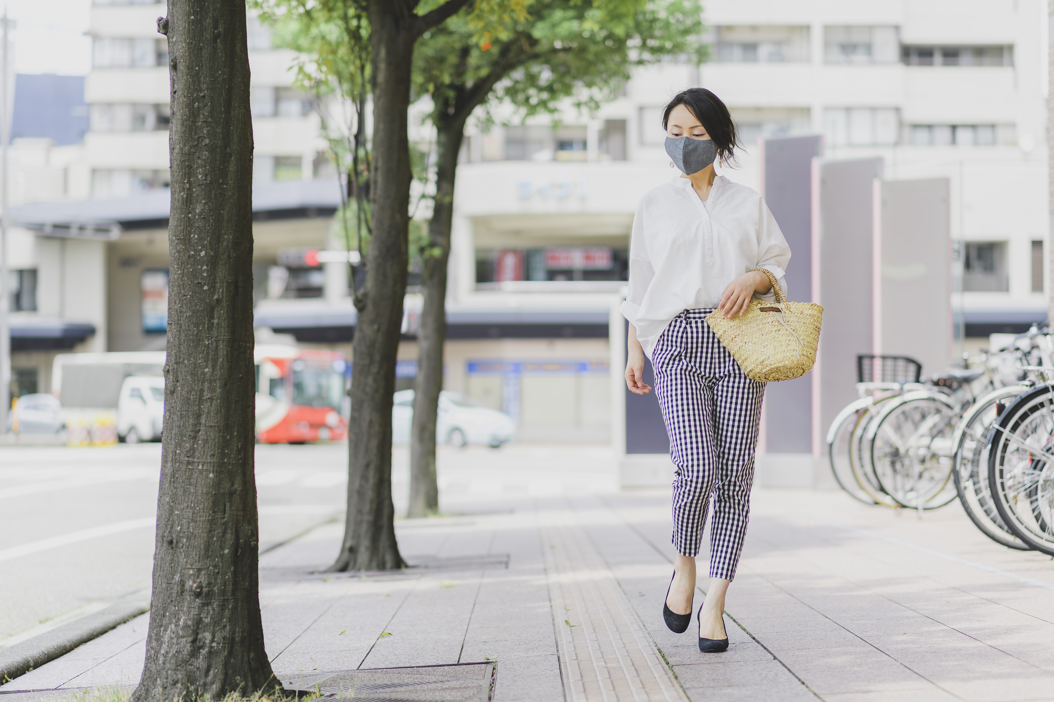 秋冬でもご活用いただける「ひんやり麻マスク」。9/17までの予約受付分を発送しました