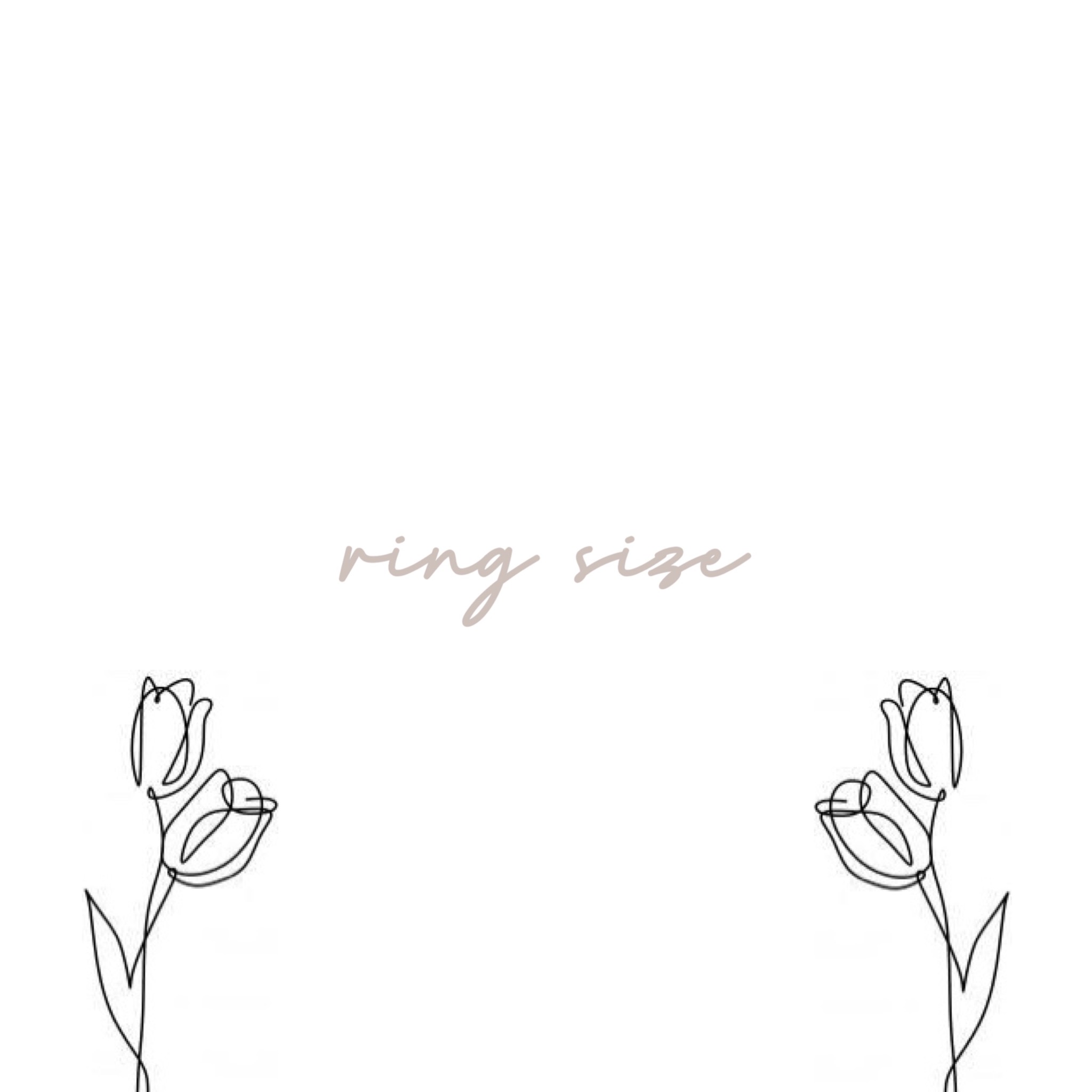 ring sizeの測り方