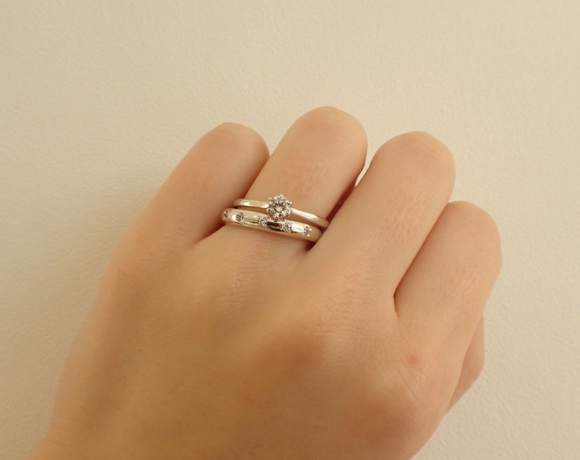 重ね付けにおすすめの指輪をご紹介💍💕