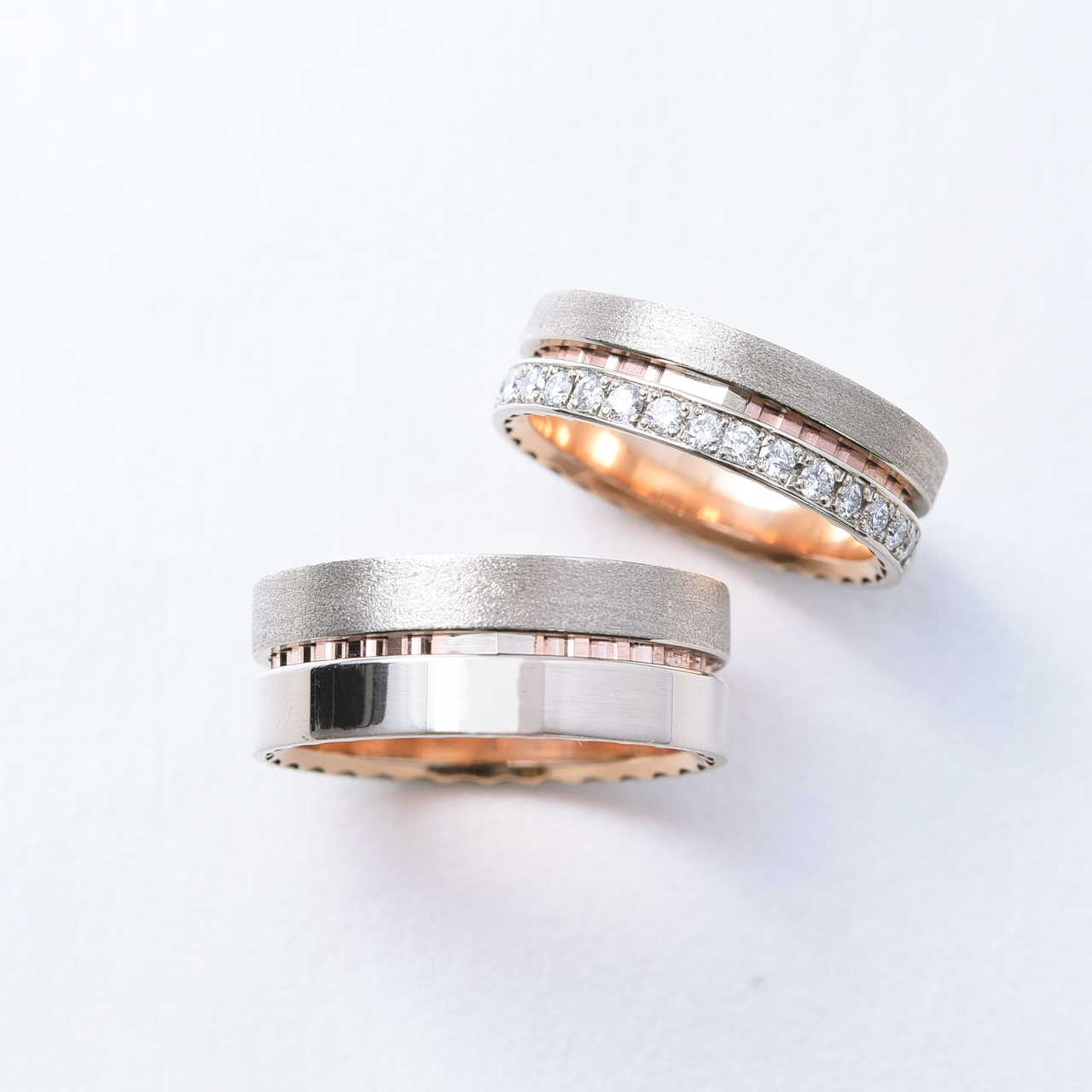 ゴージャスな結婚指輪をお探しの方に♡