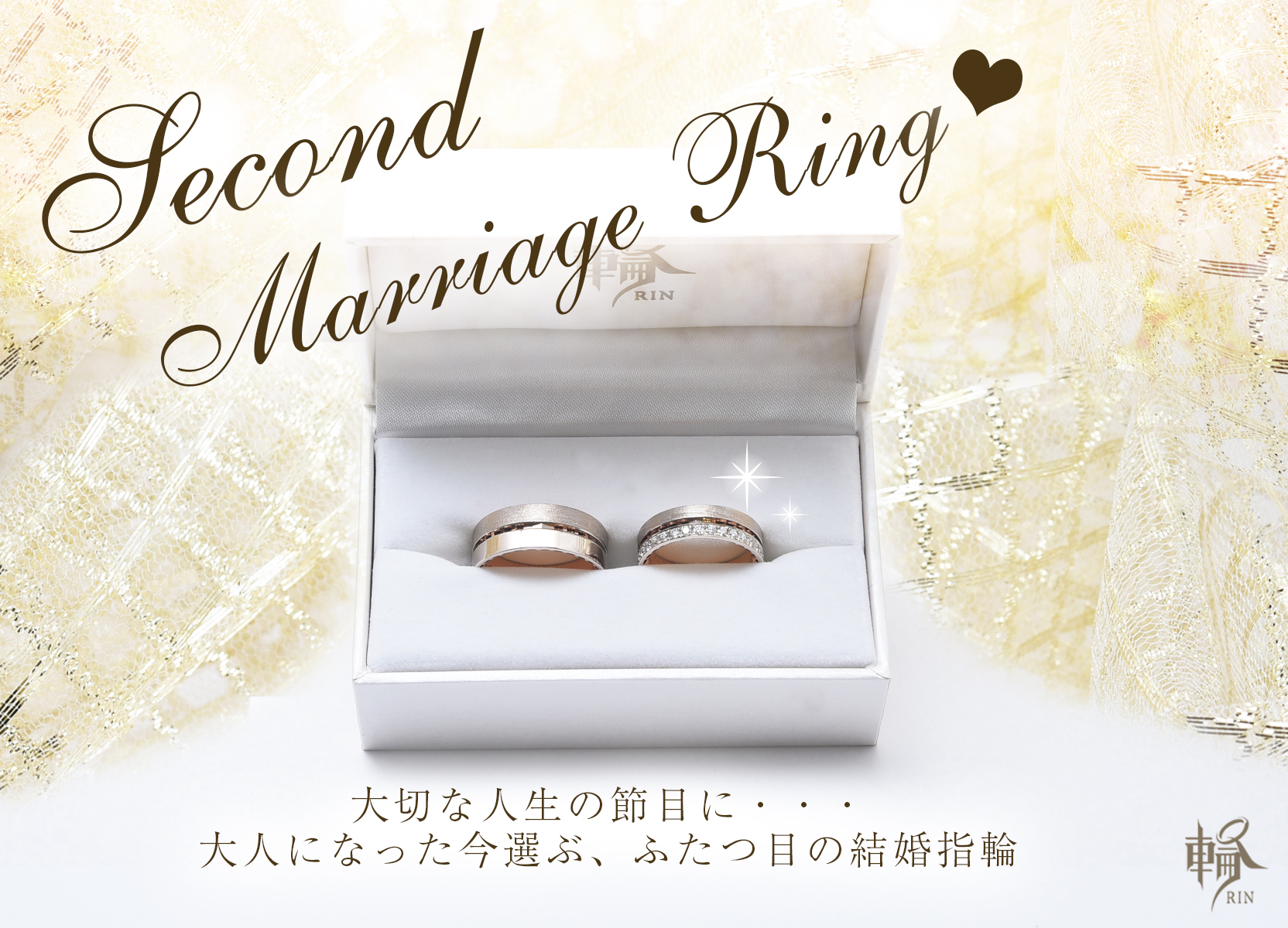 セカンドマリッジリングって！？