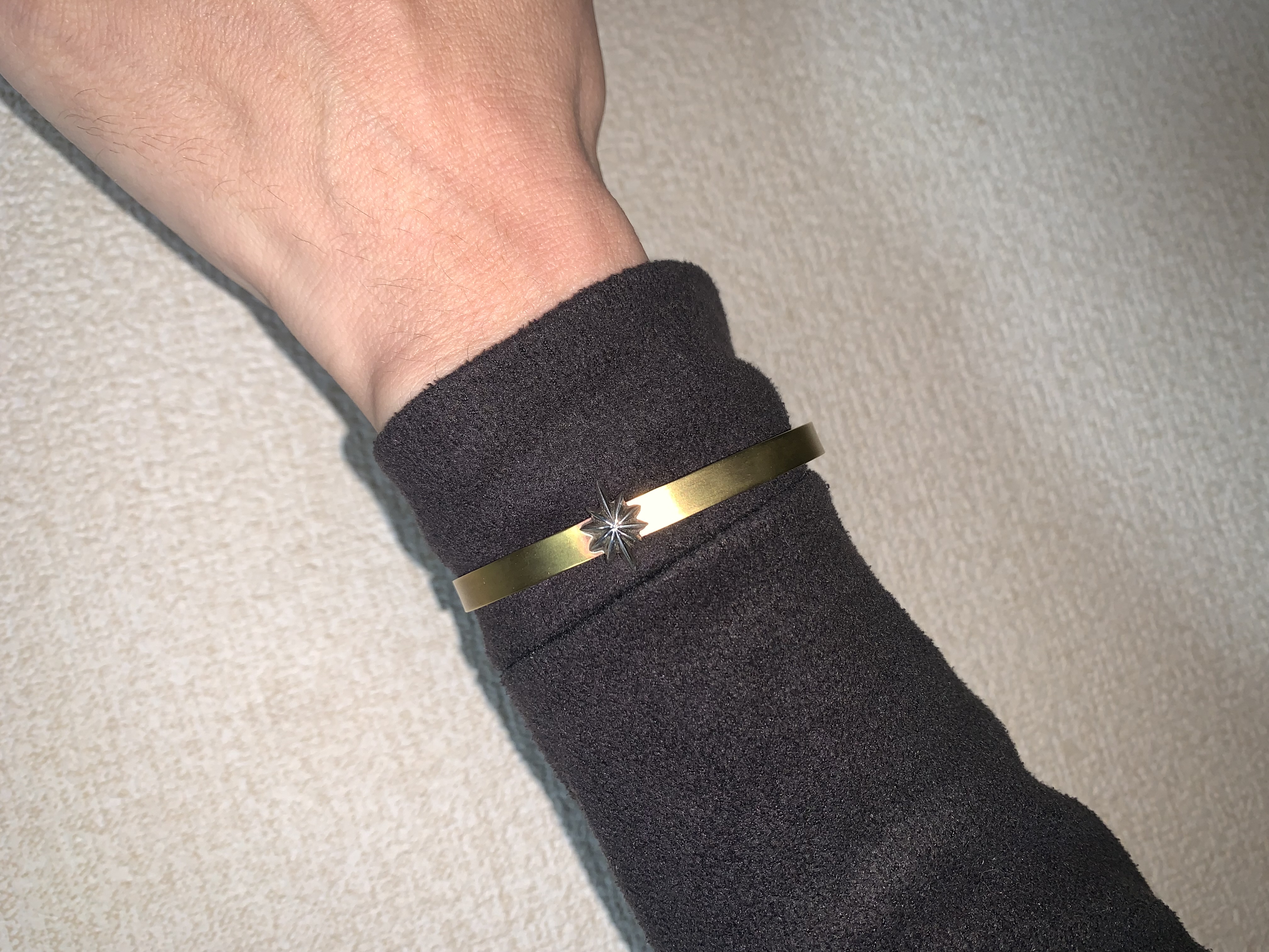 『バングル』付け方