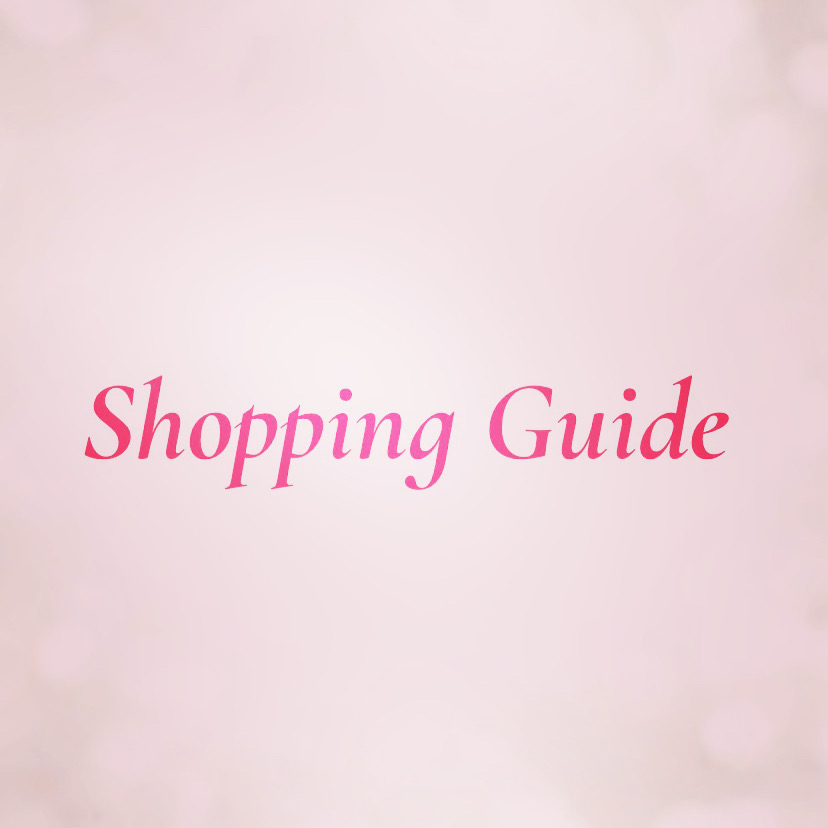 ◆Shopping Guide