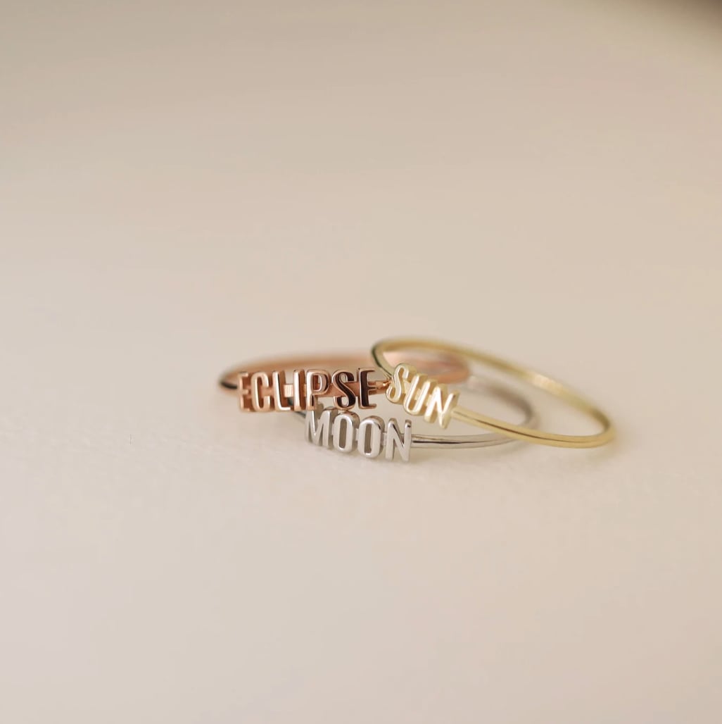 【Pre-Order】Customize name ring "Number"