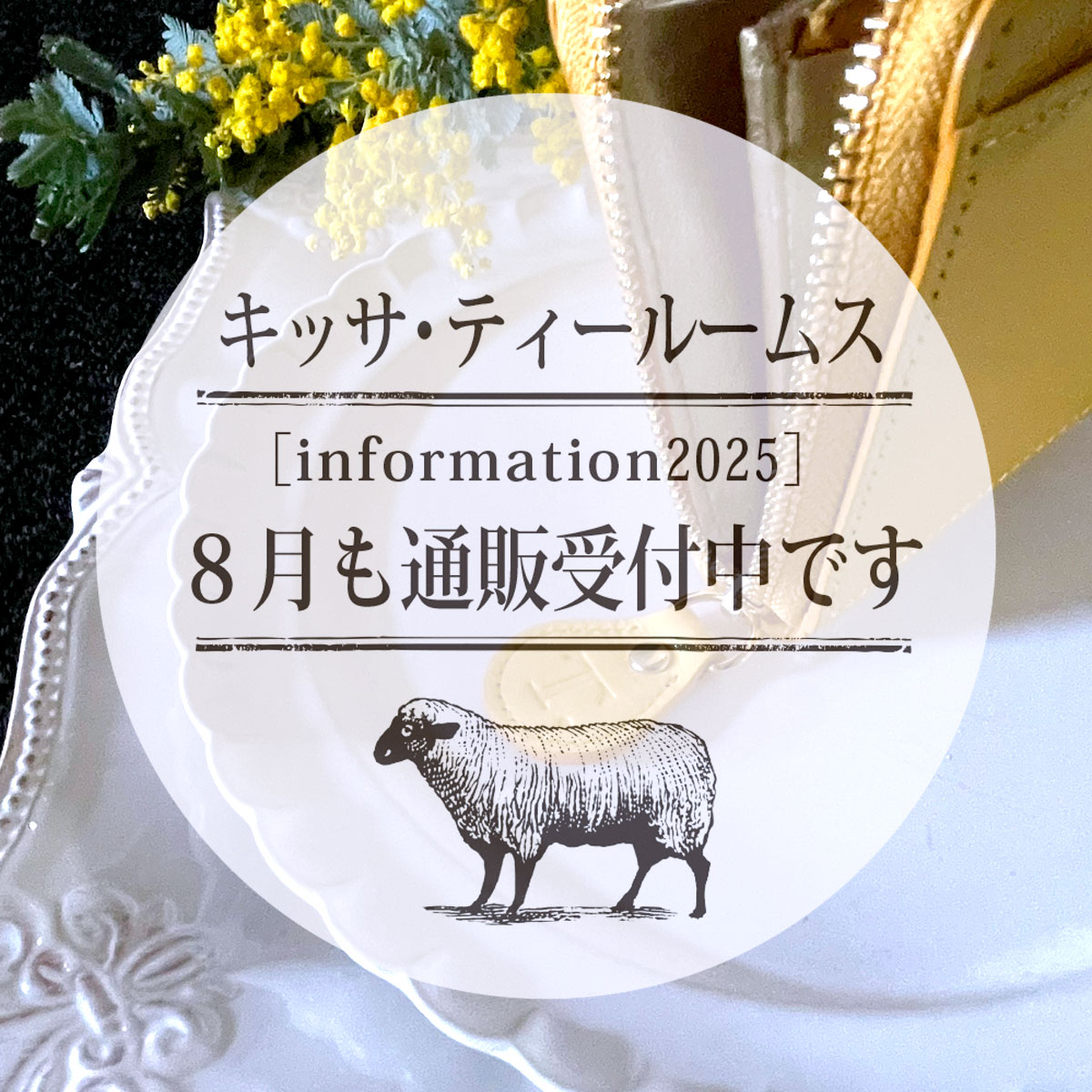 2025年8月8日　夏の通販も休みなく受付中＆サマーセール準備中