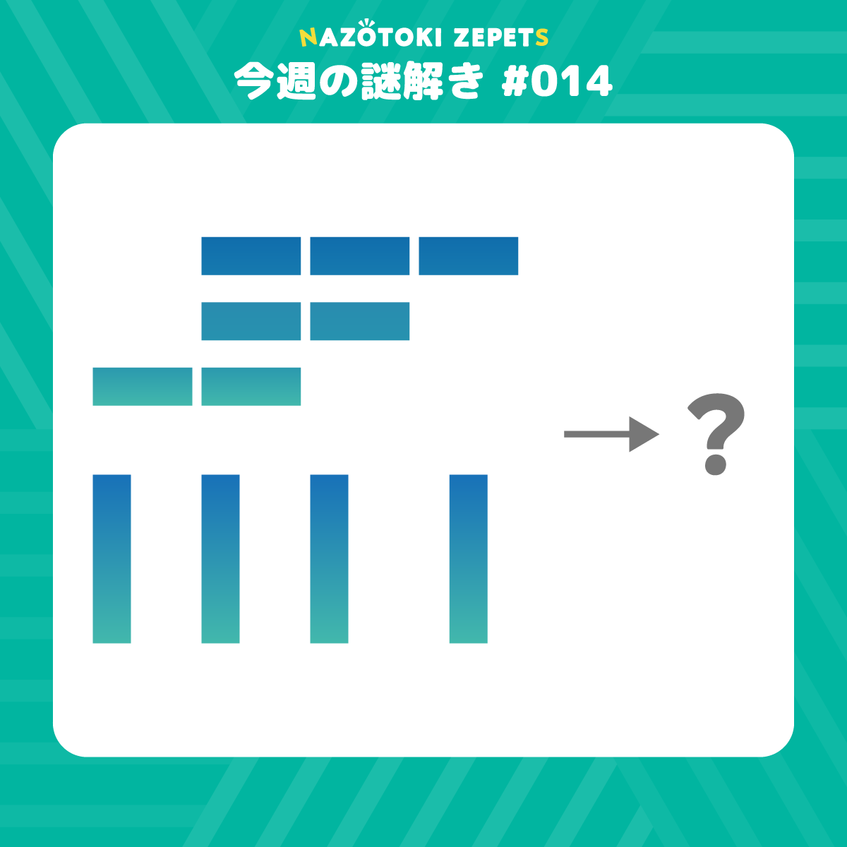 今週の謎解き #014 とその解答（2026年3月16日分）