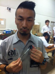 CORE DARTS JAPAN　松本 嵐選手　ARASHI model2（2012年10月11日）