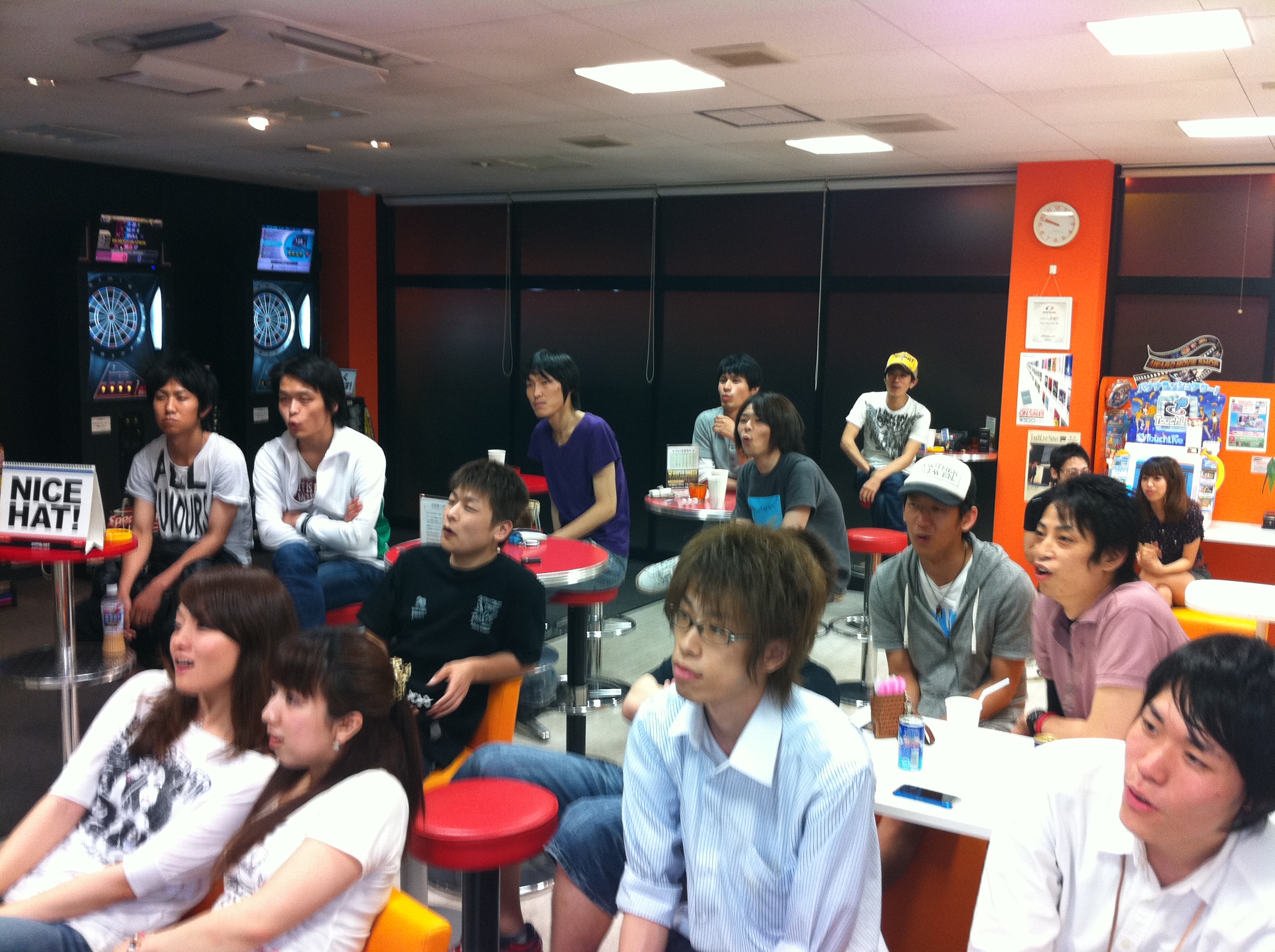 SUPER DARTS 2011　生中継観戦会をおこないました！！（2011年6月23日）