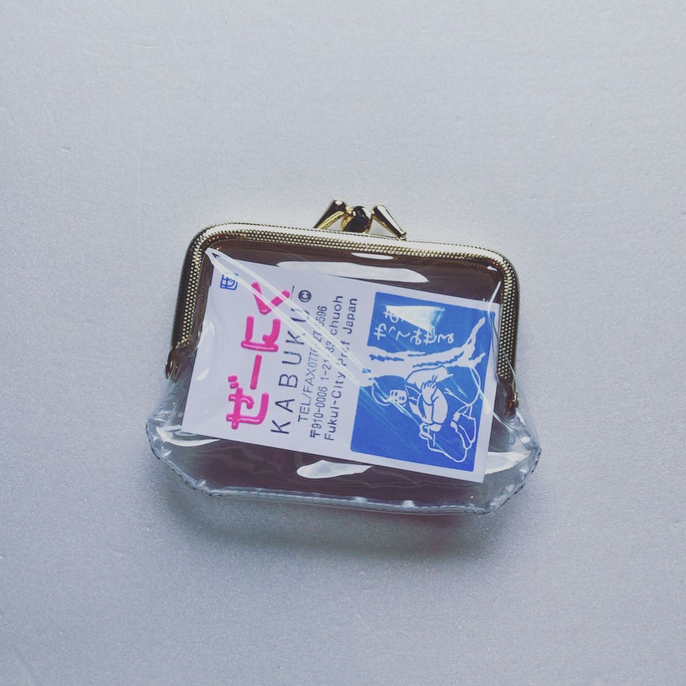 aquvii / クリアガマ口