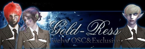 初めまして！Gold-Ress Twelve_Oscillator&Exclusiveでございます。