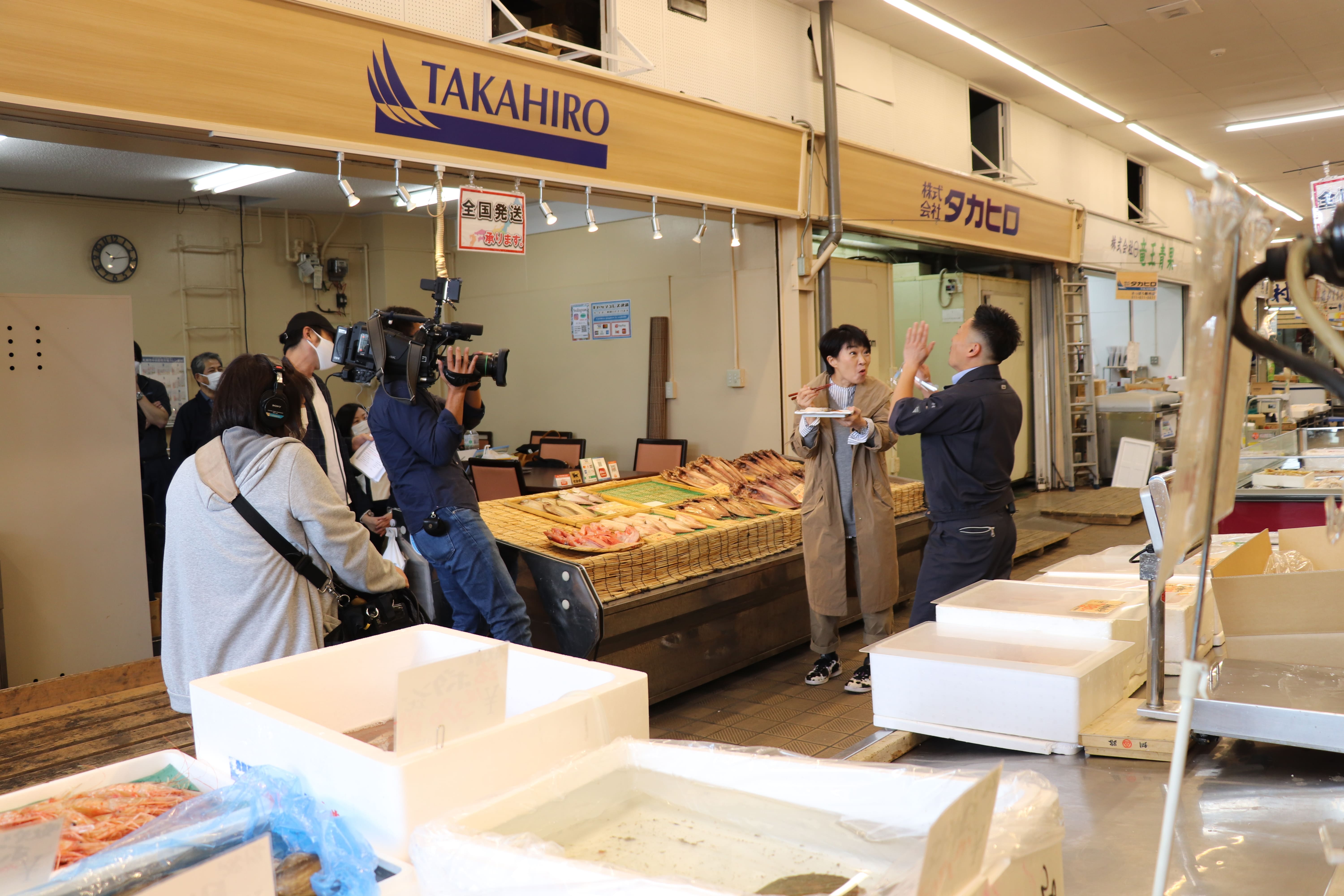 タカヒロ北海道ローカル番組に出ます！①