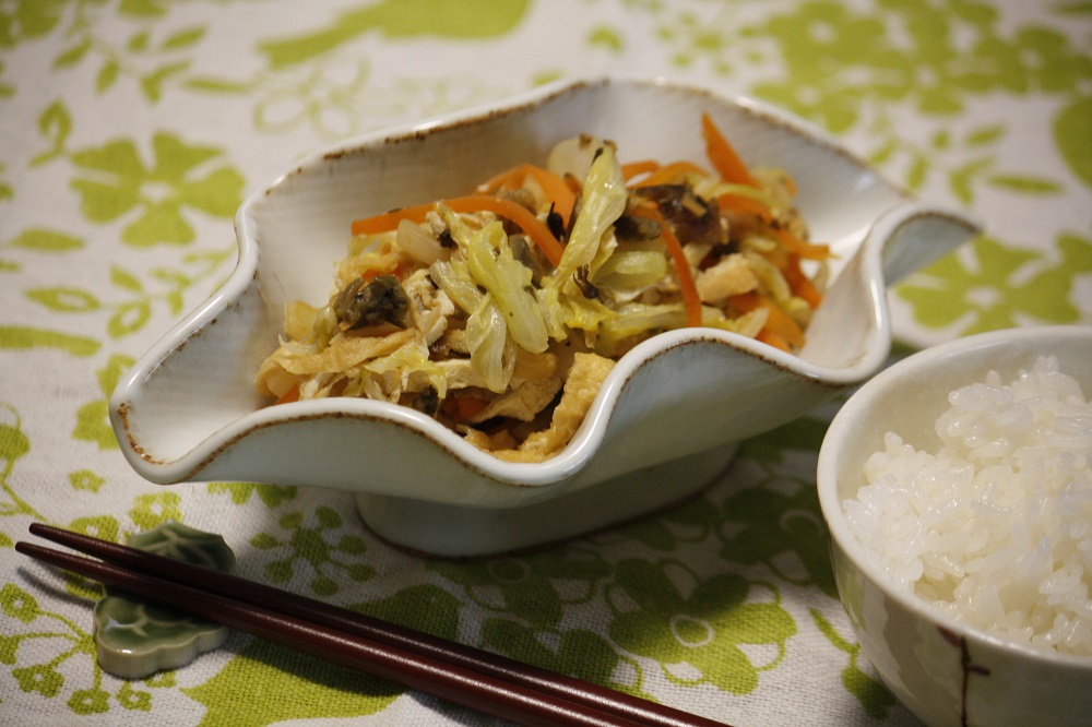 「SAI 出羽三山」レシピ　重ね蒸し野菜