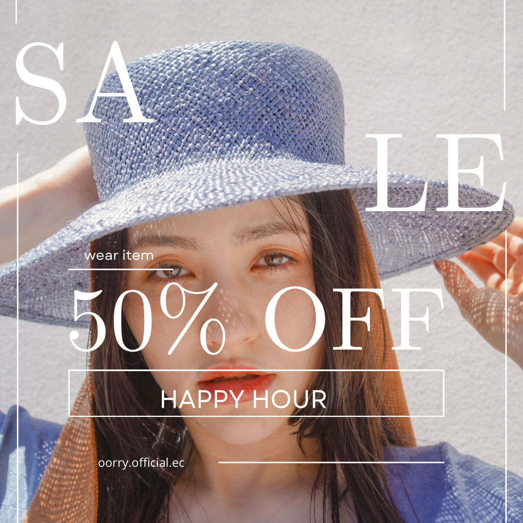 WEAR ITEM 50%OFF SALE！