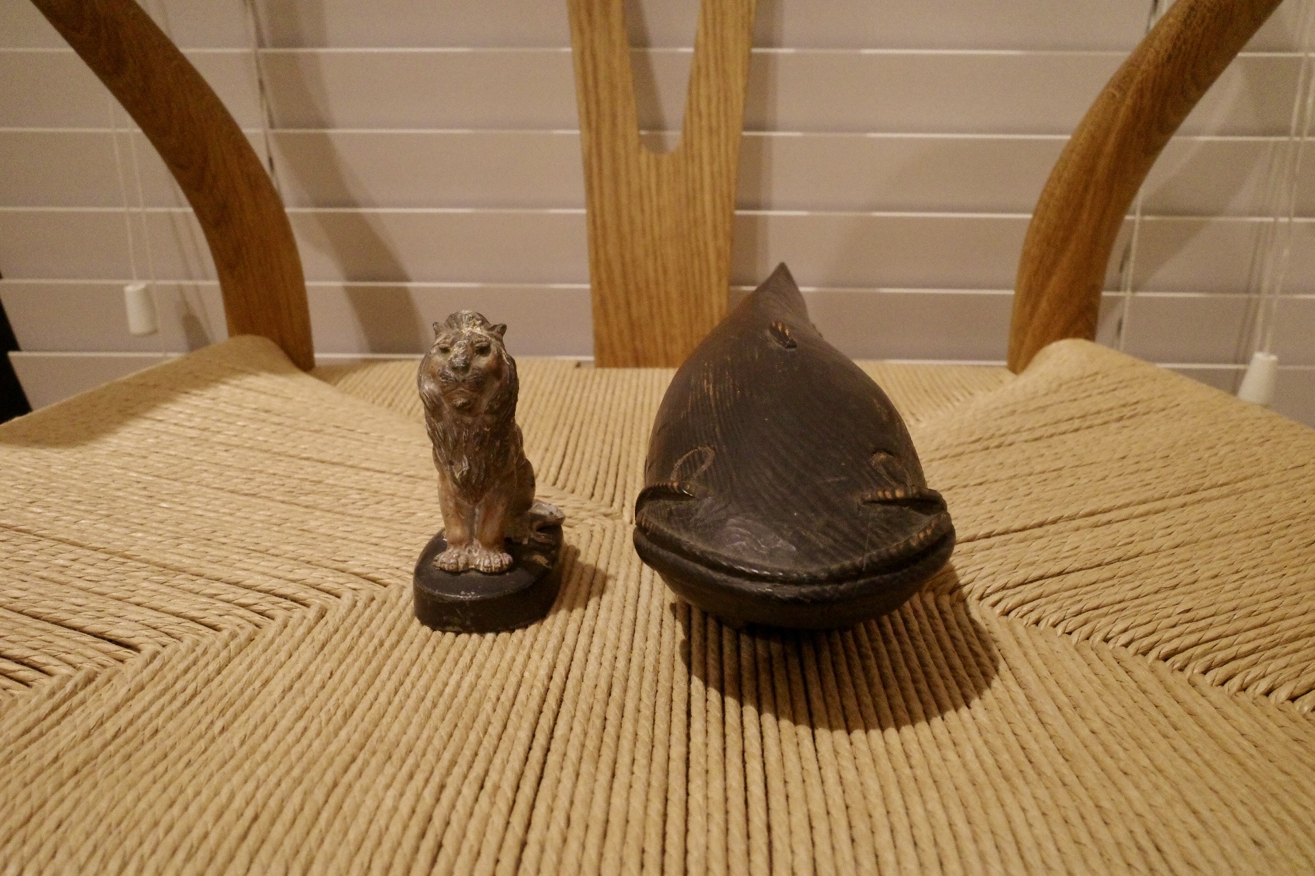 ライオンとナマズ