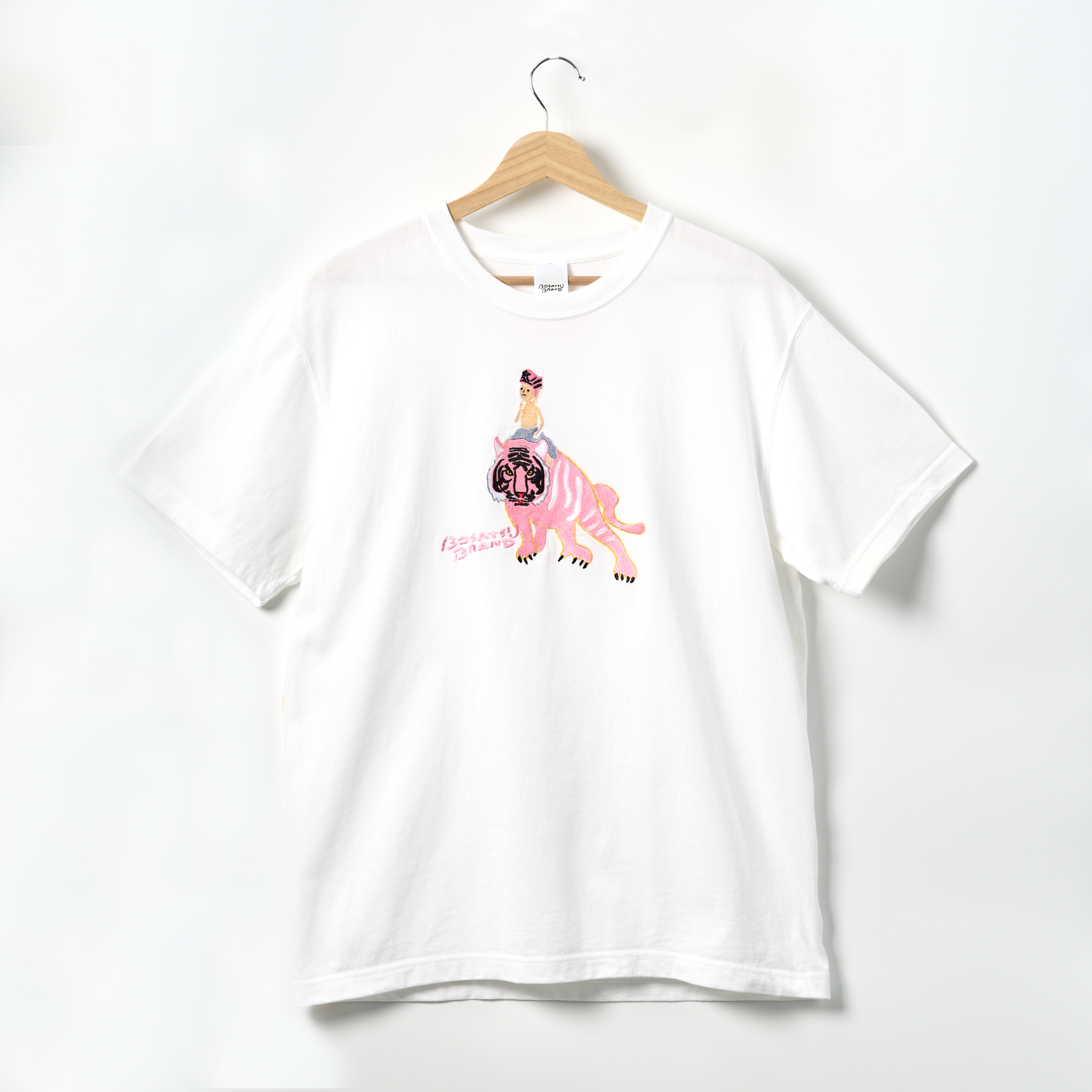 虎のり弥勒菩薩Tシャツ登場
