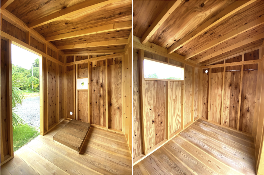 1.5坪のサウナ小屋をDIY　断熱材貼り編　⑤