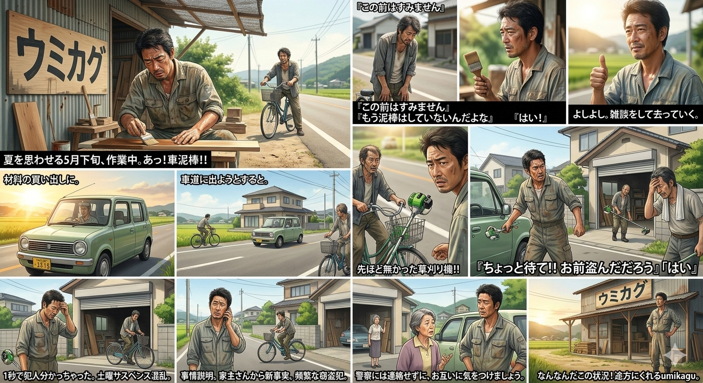 続umikagu VS 車泥棒