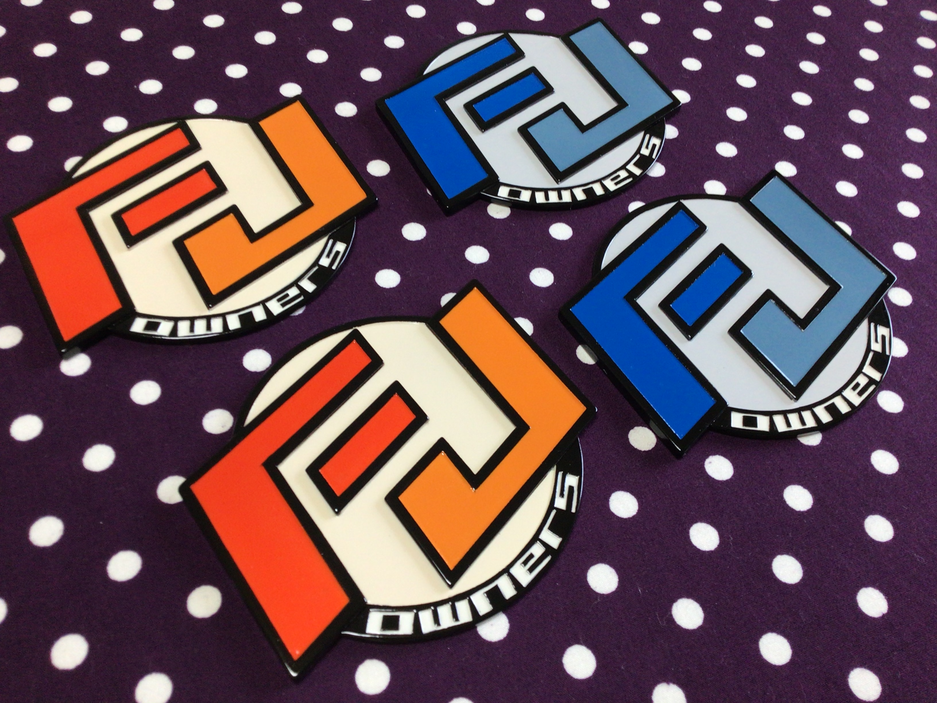 新作FJオーナーバッジ追加しました。