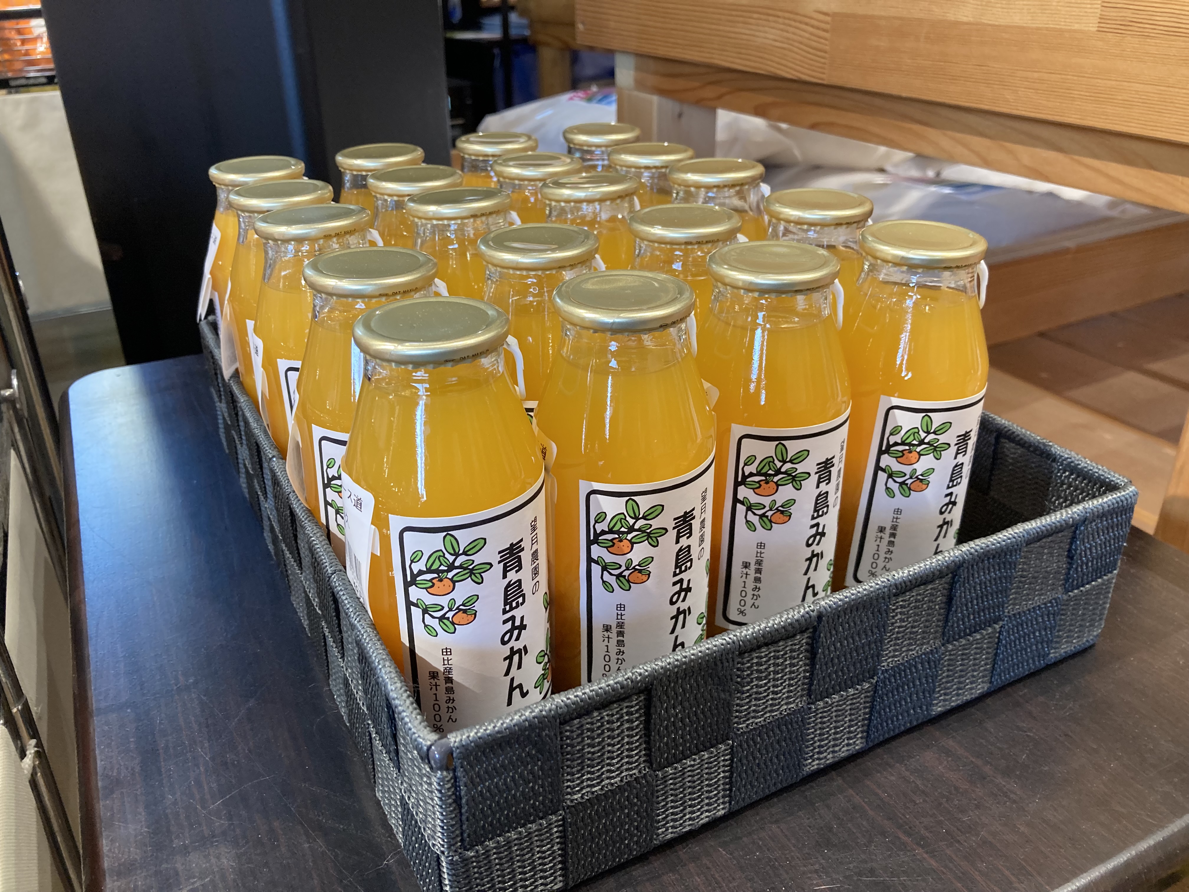 みかんジュース、続々販売中！