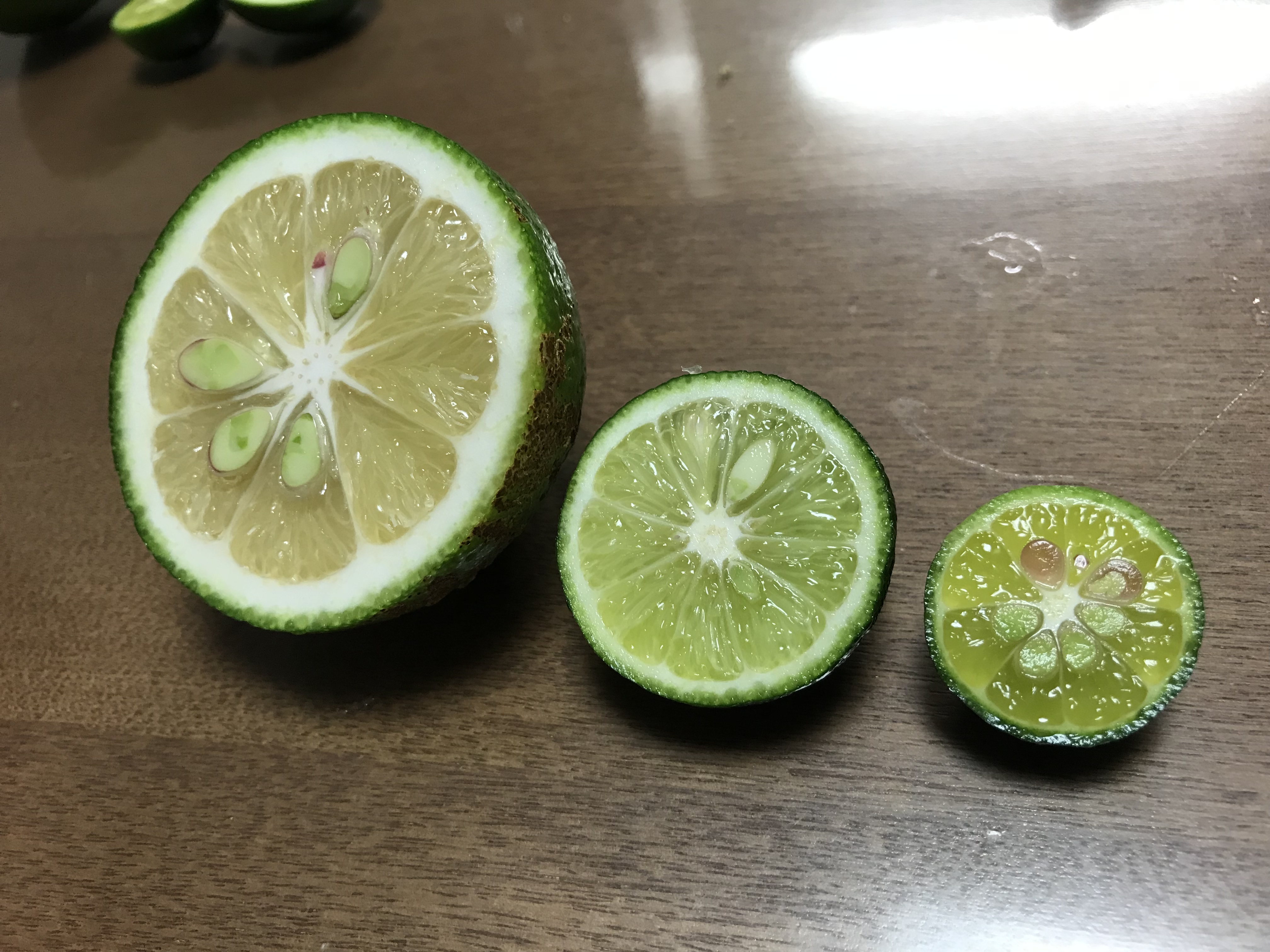 香酸柑橘カットしました