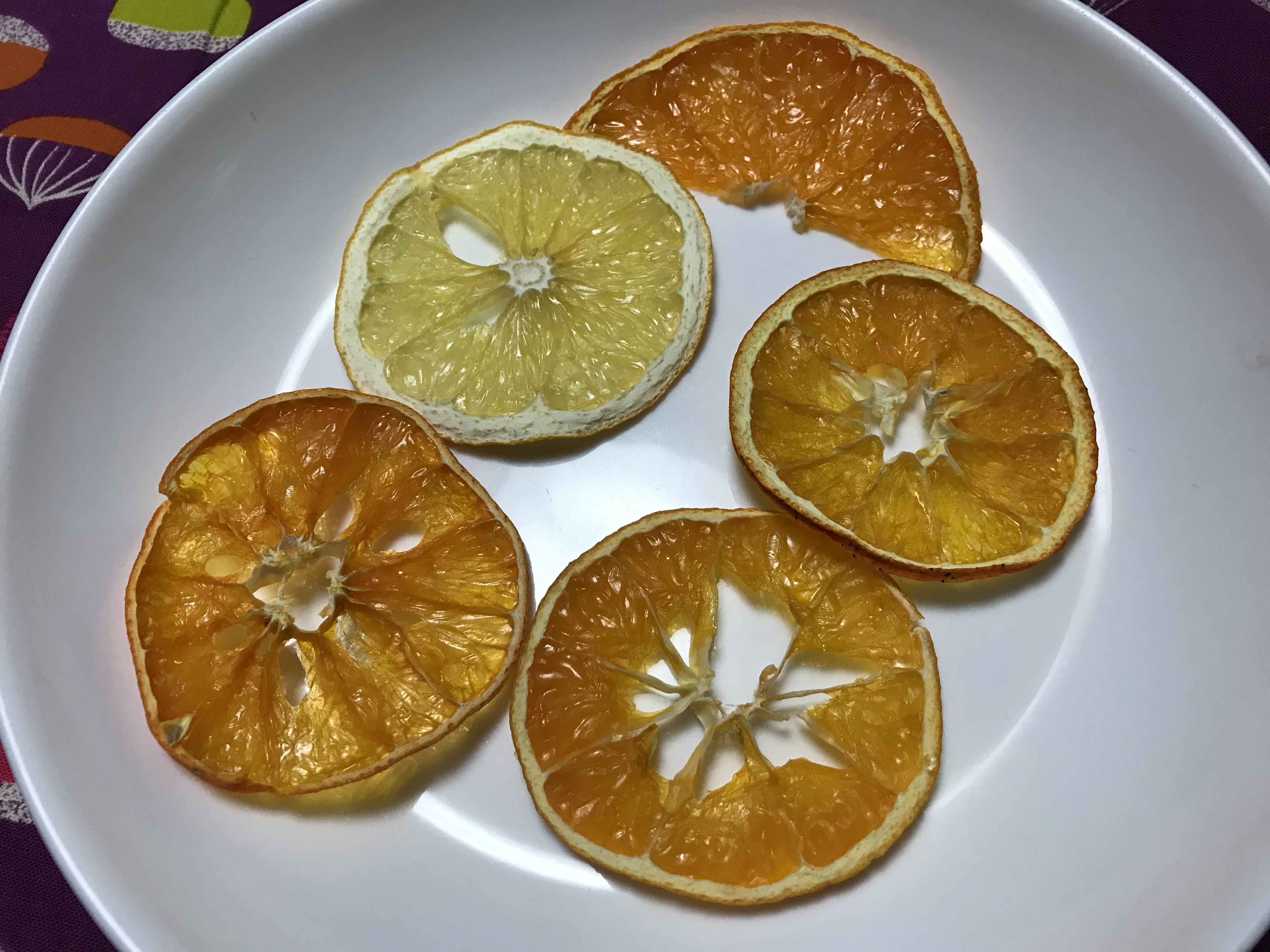 ドライフルーツ作り、再チャレンジ