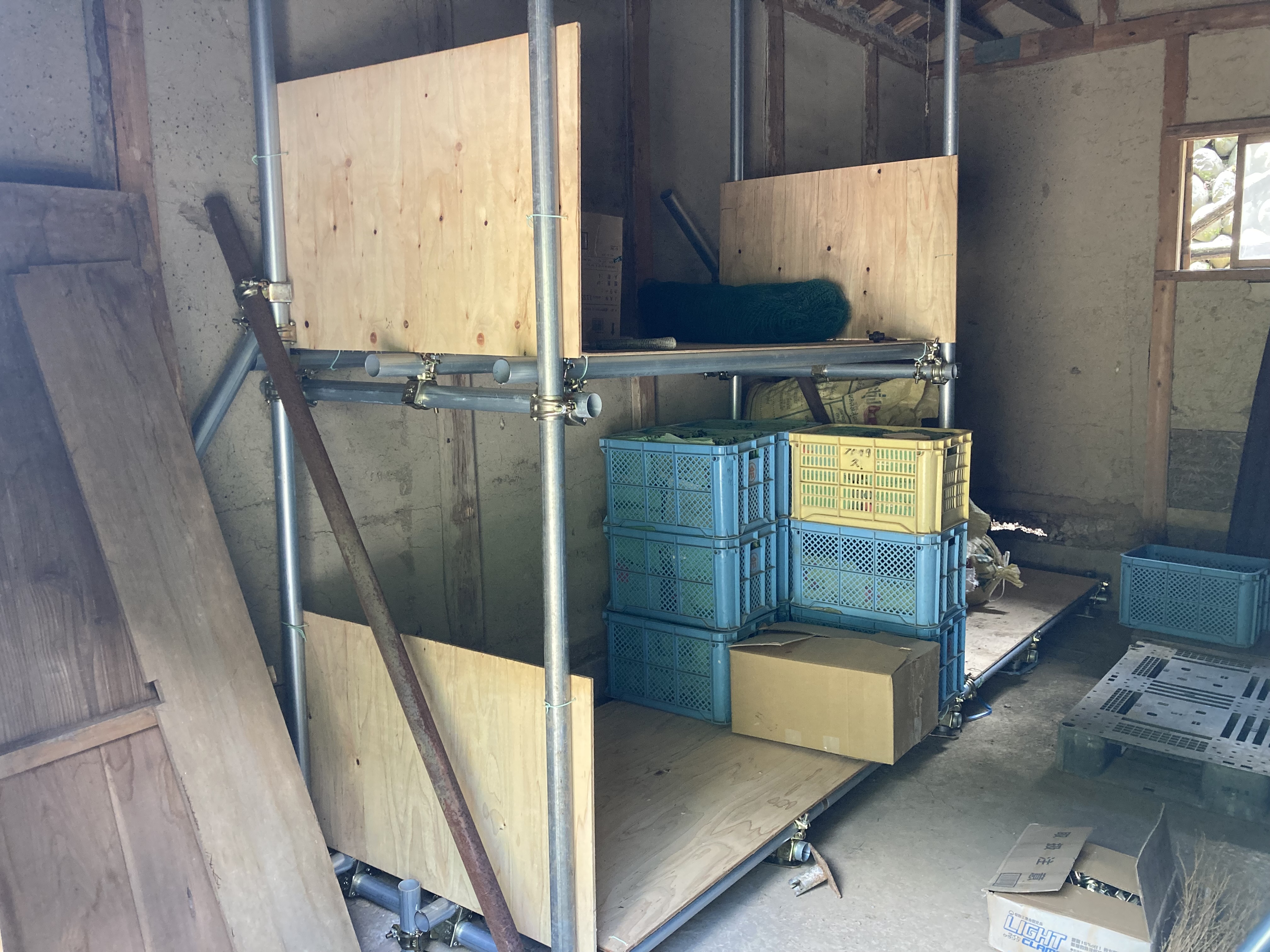 修理完了まで後少し