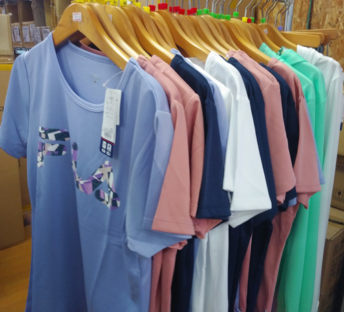 5star 【ファッションと衛生用品のお店】FILA吸汗速乾 レディスTシャツ入荷しました!!