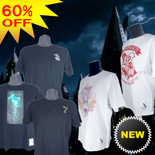 5star 【ファッションと衛生用品のお店】ハリポタのTシャツ 入荷しました!!