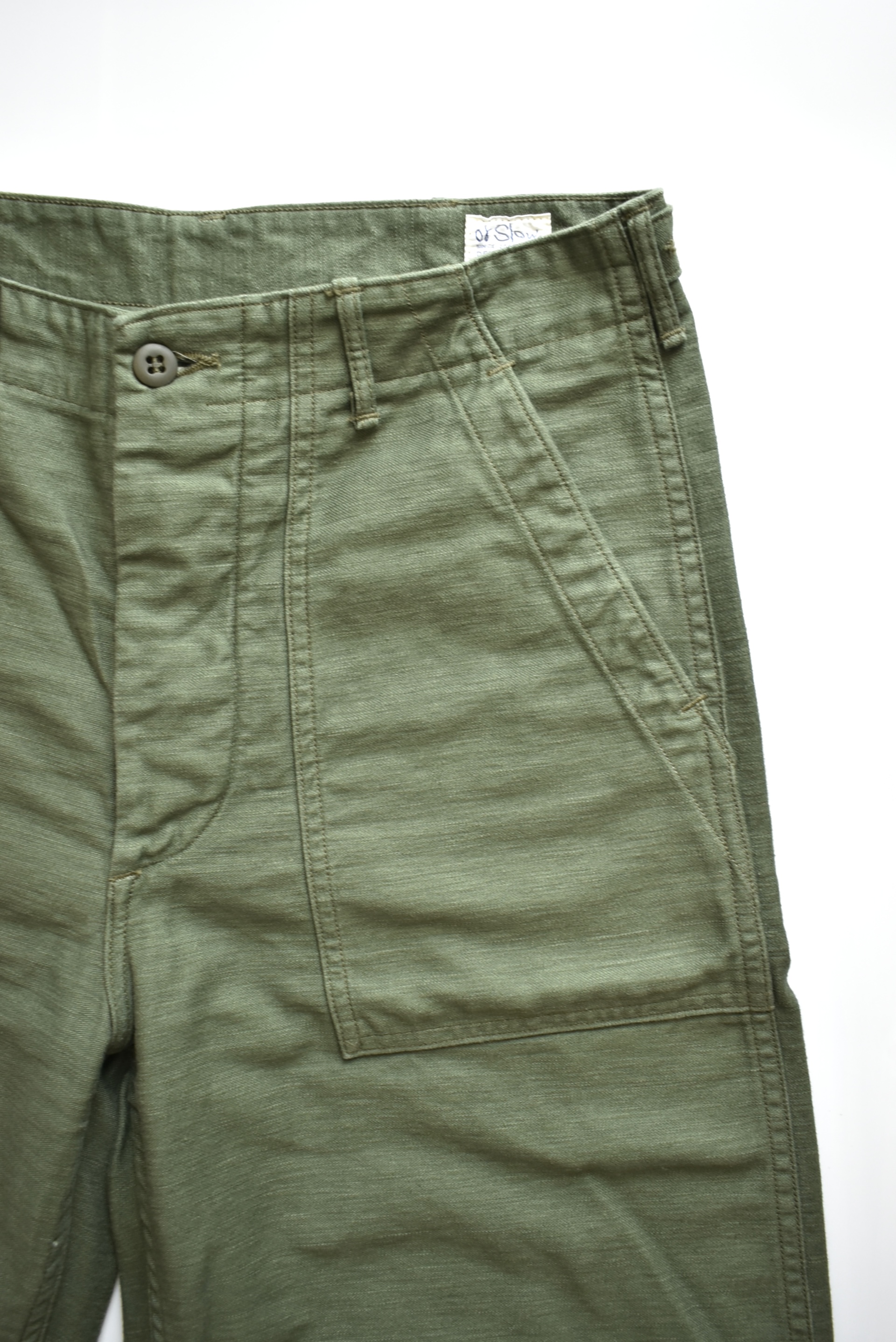 【ITEM】orSlow / US ARMY REGULAR FIT FATIGUE PANTS