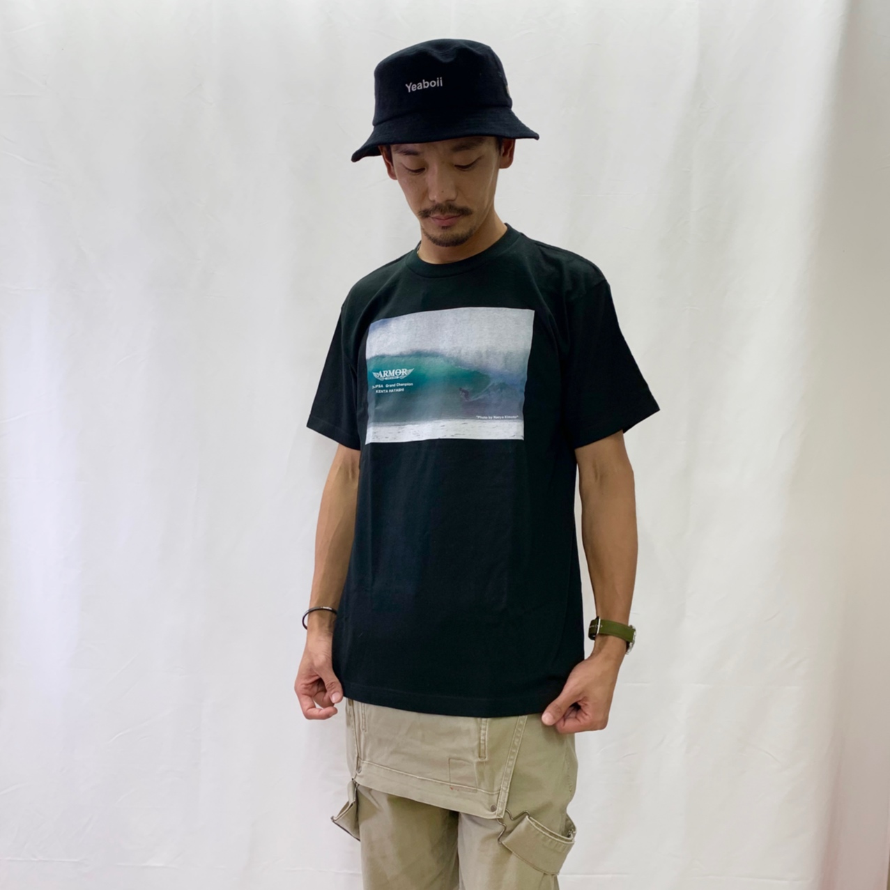 ARMOR Limited surf T-shirt coordinate