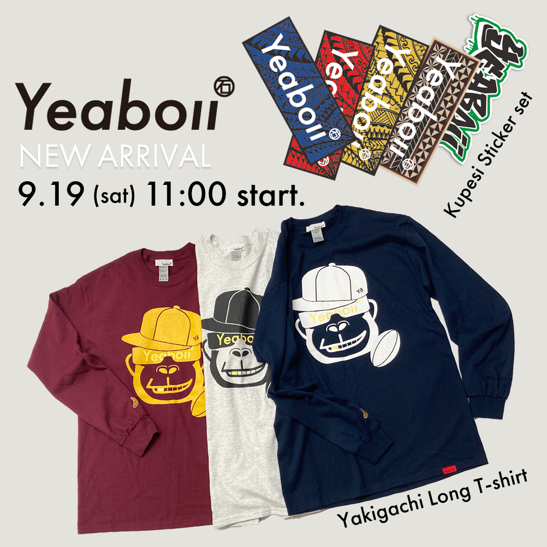 yeaboii Yakigachii Long T-shirt予約開始！
