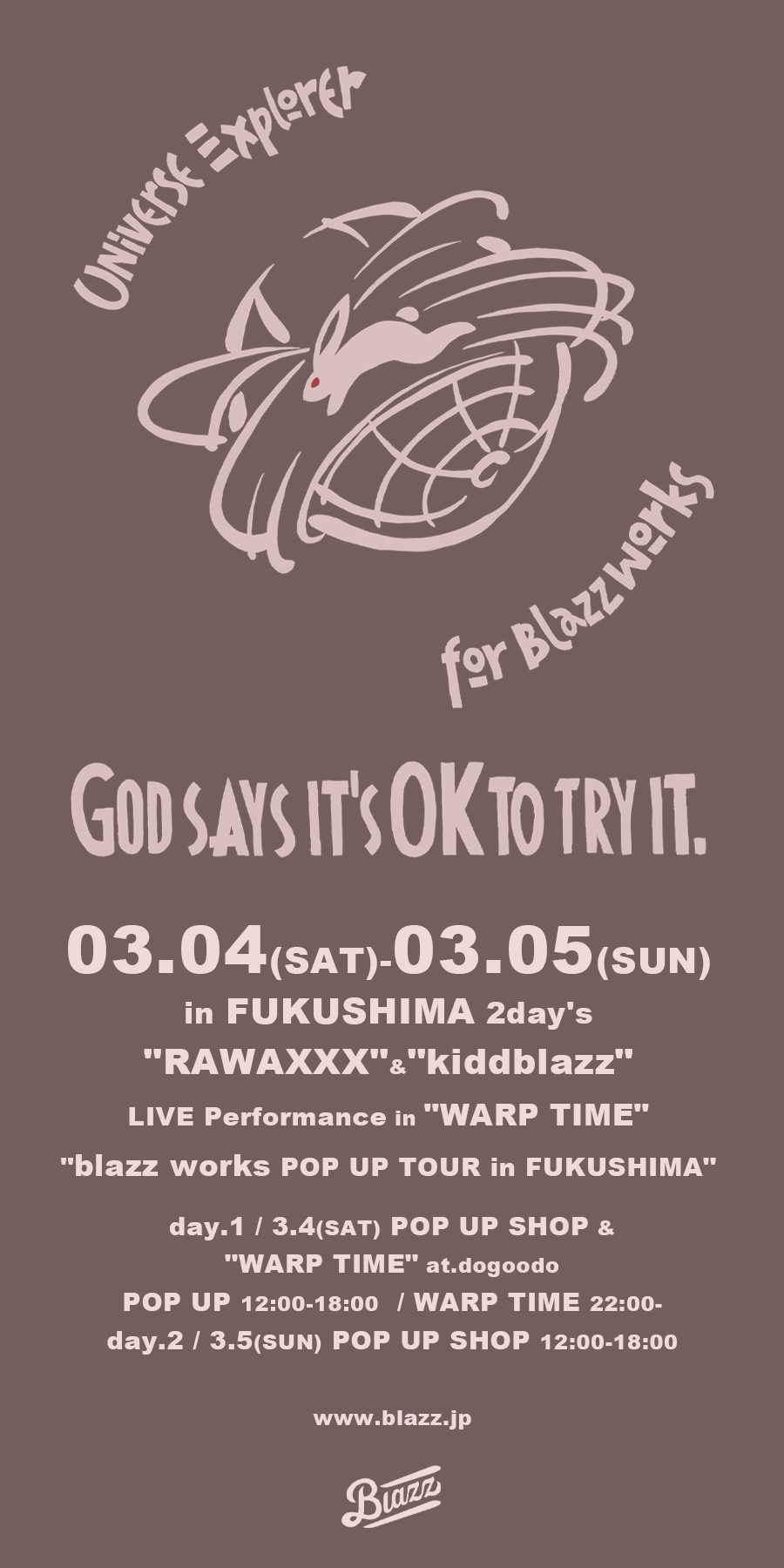 03.04(SAT)-03.05(SUN) in FUKUSHIMA 2day's