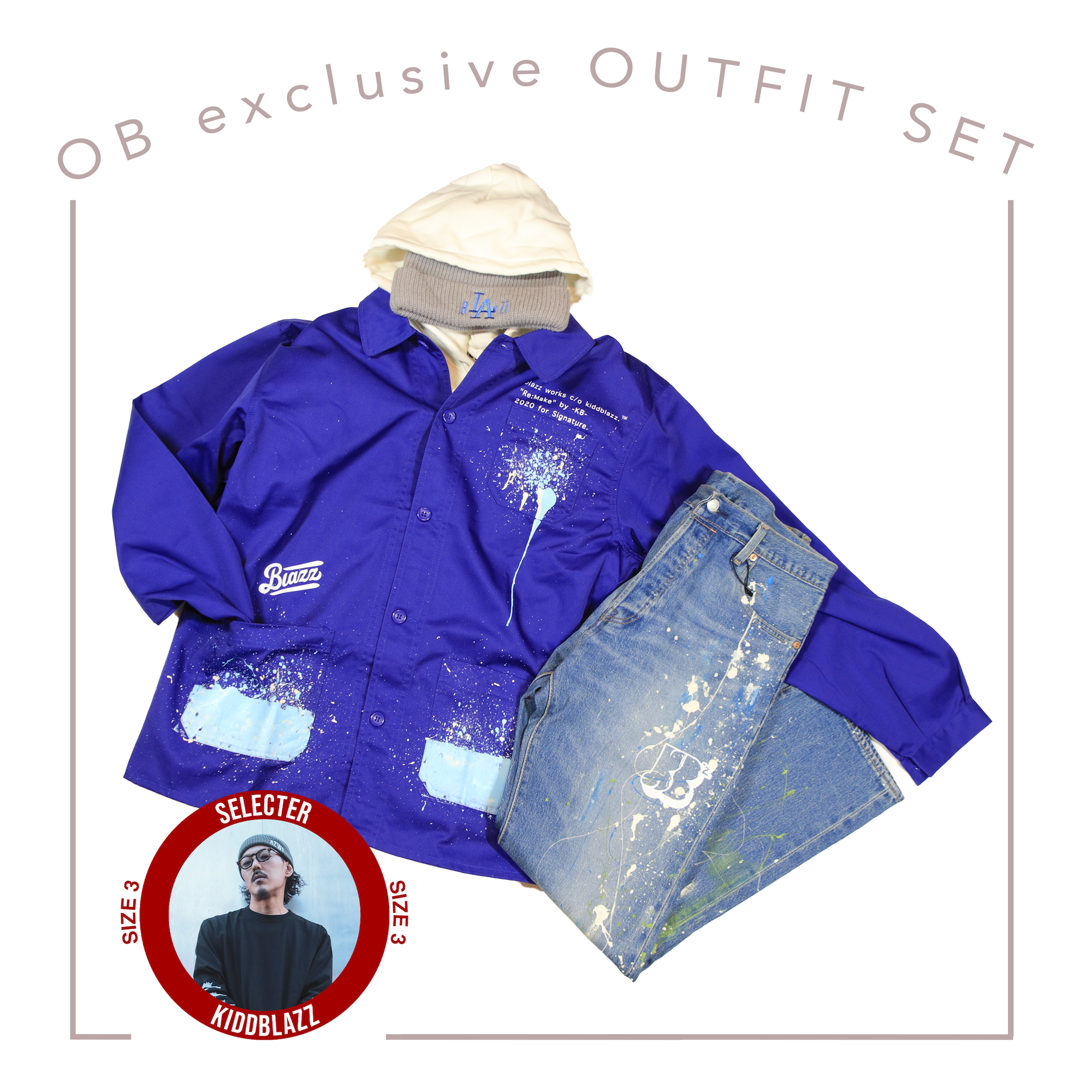 【OB Exclusive Outfit SET】OFFICE BLAZZ企画START!!