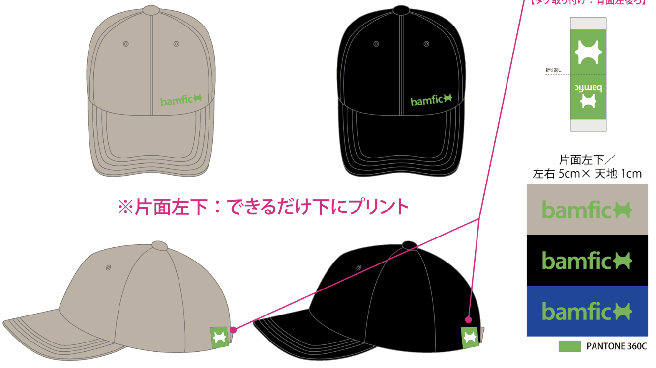 bamficキャップについて